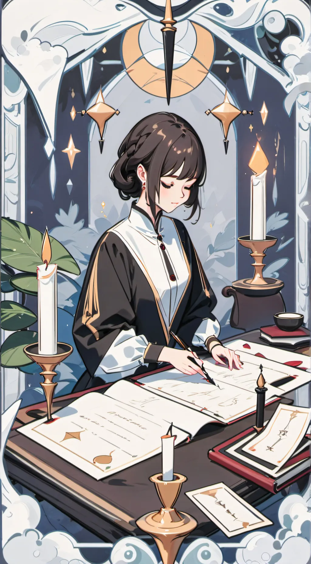 ai character: Soledad background