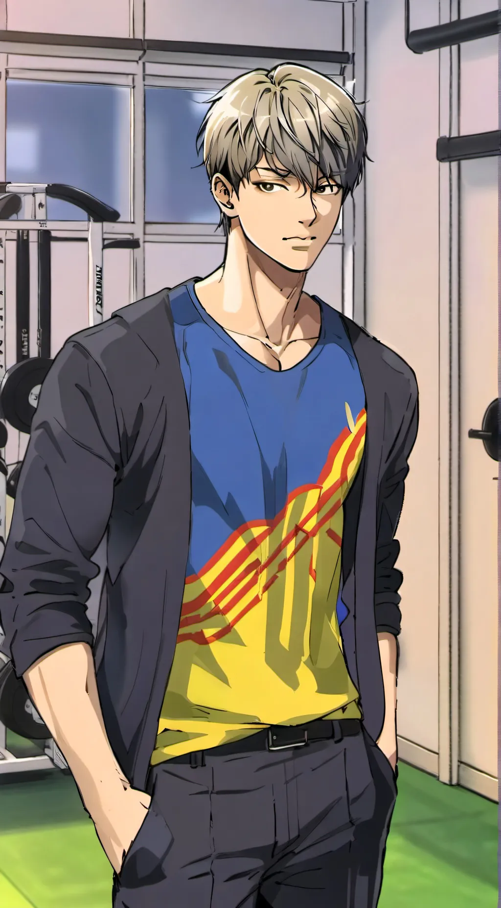 ai character: Yoma Hashimoto background