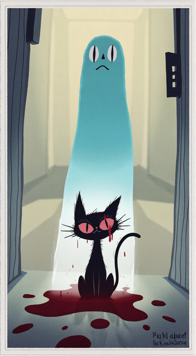 ai character: Horror game background