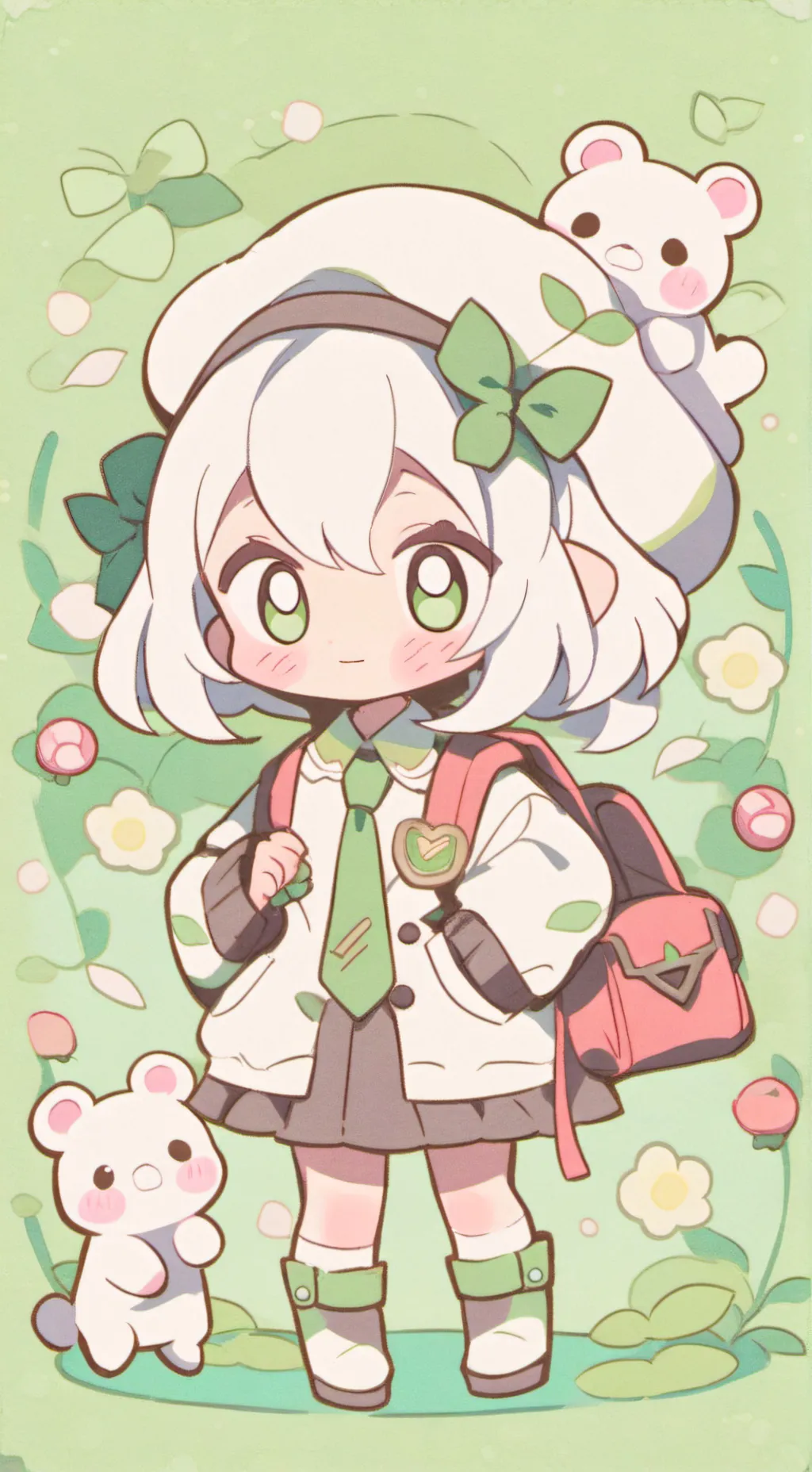 ai character: Han STRAY KIDS  background