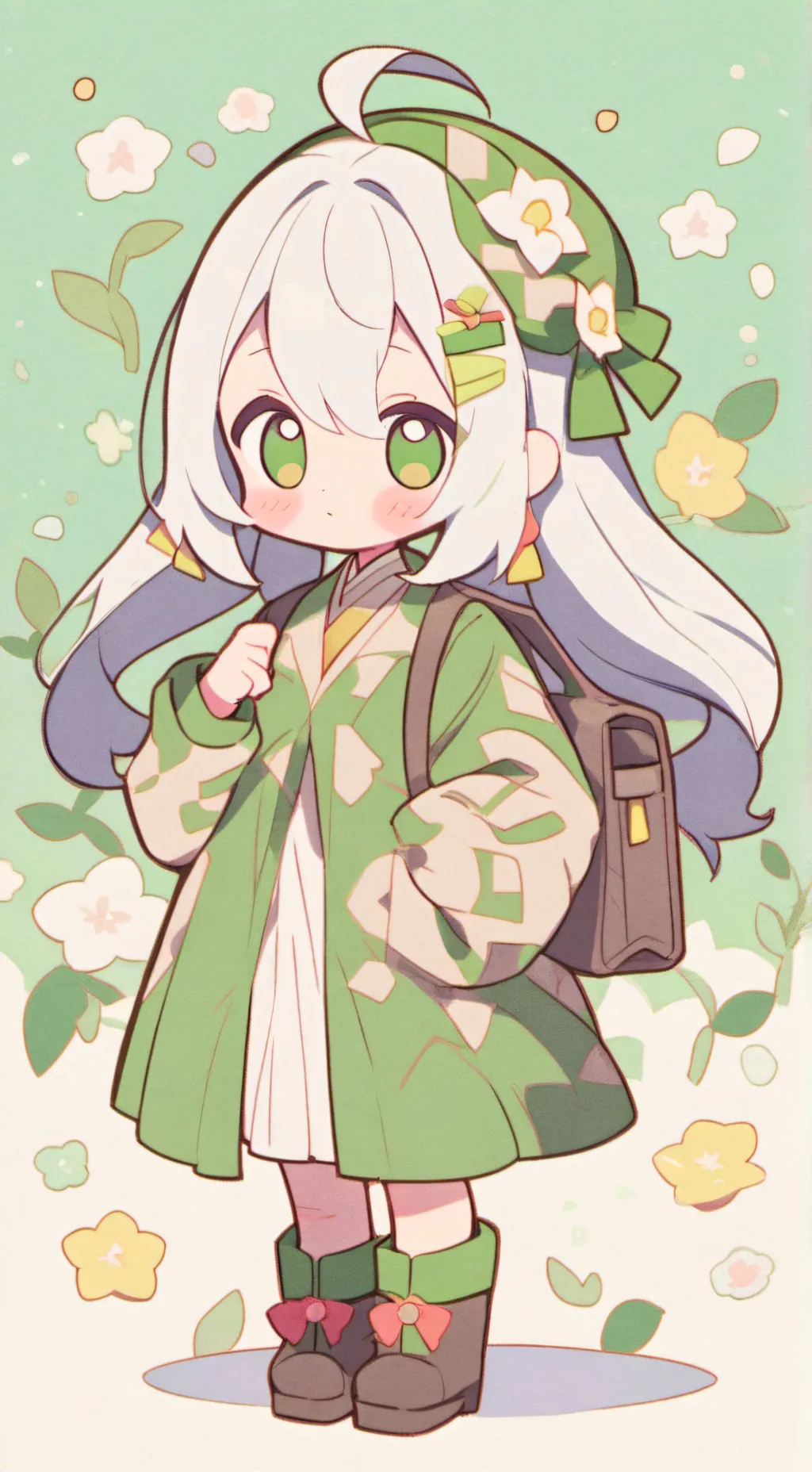 ai character: i and  background