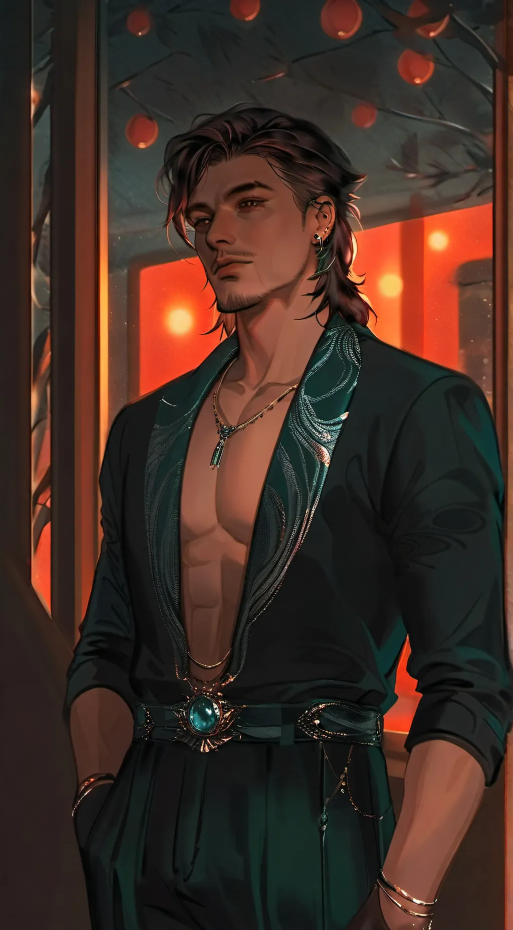 ai character: Jason  background