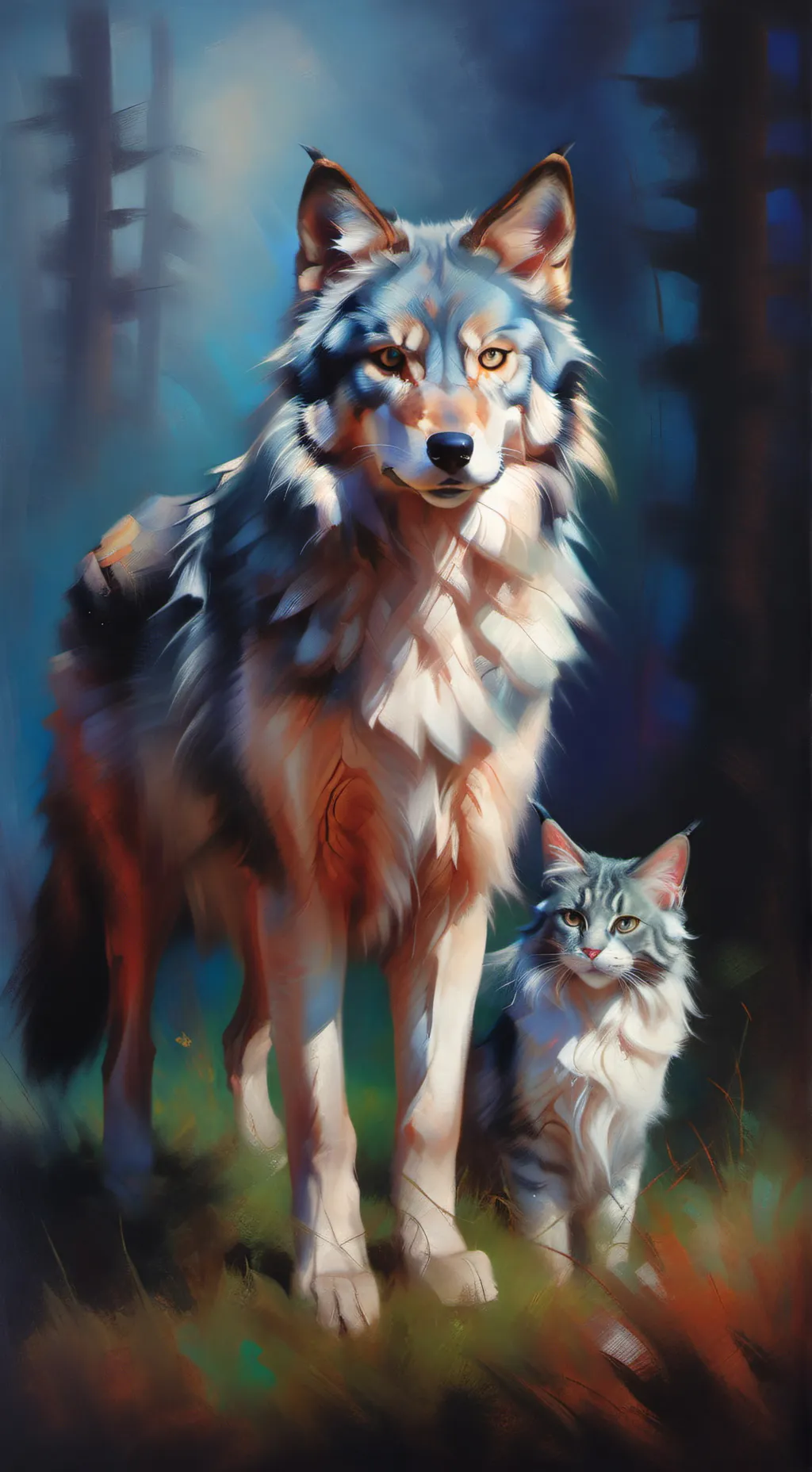 ai character: Therian  background