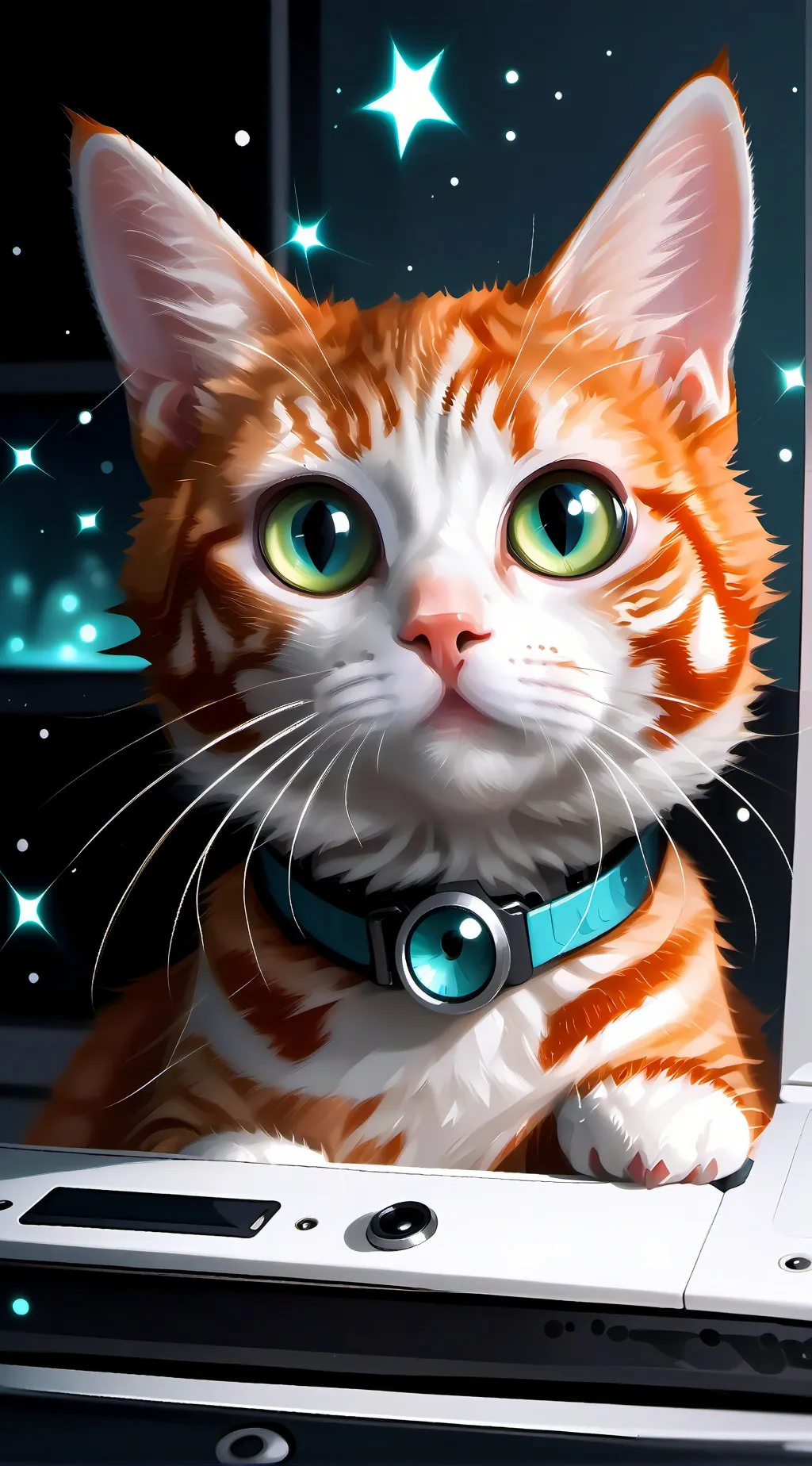 ai character: Pixel background