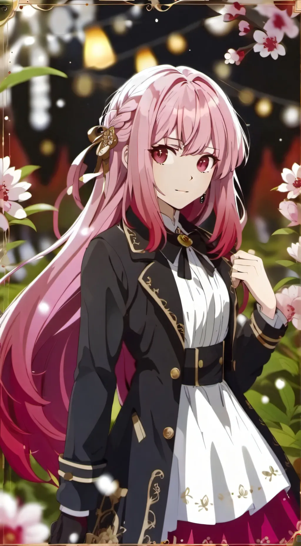 ai character: uwu cat  background