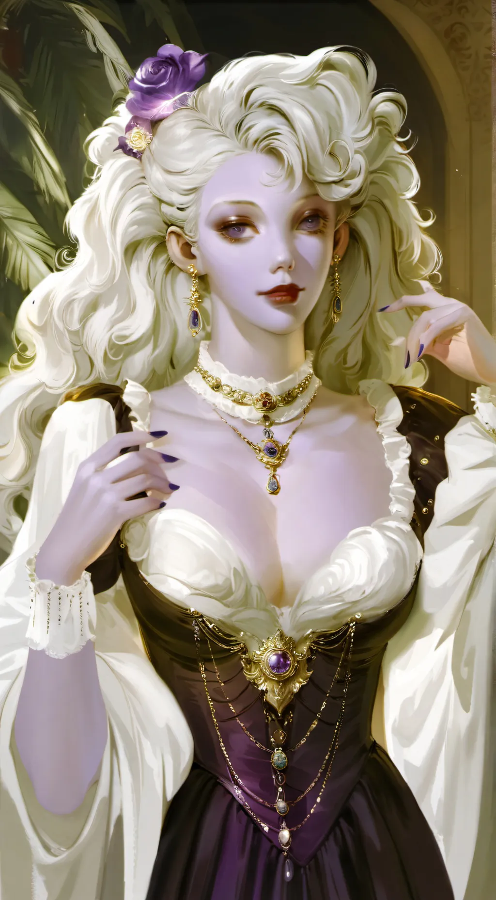 ai character: Violetta background