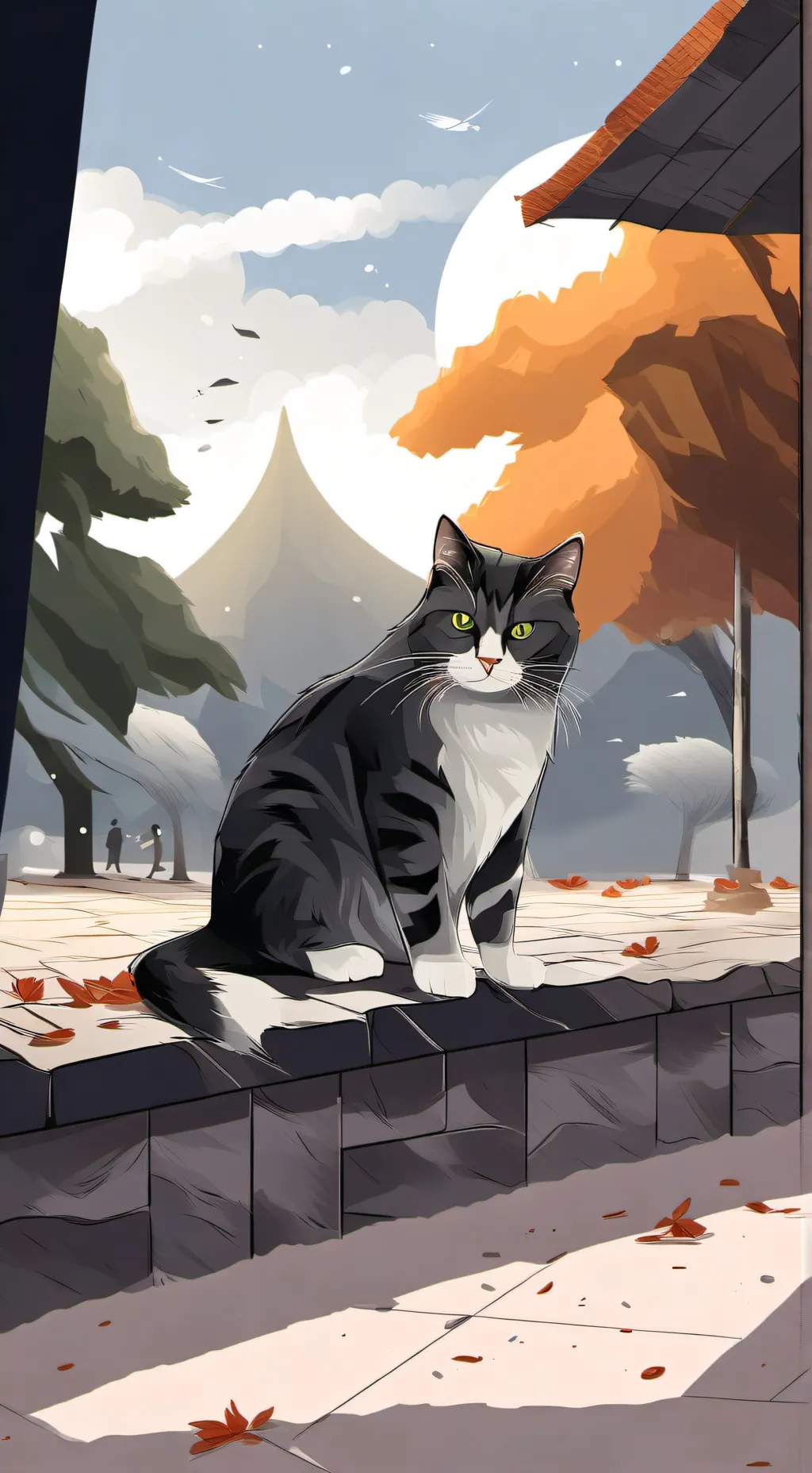 ai character: oiia background