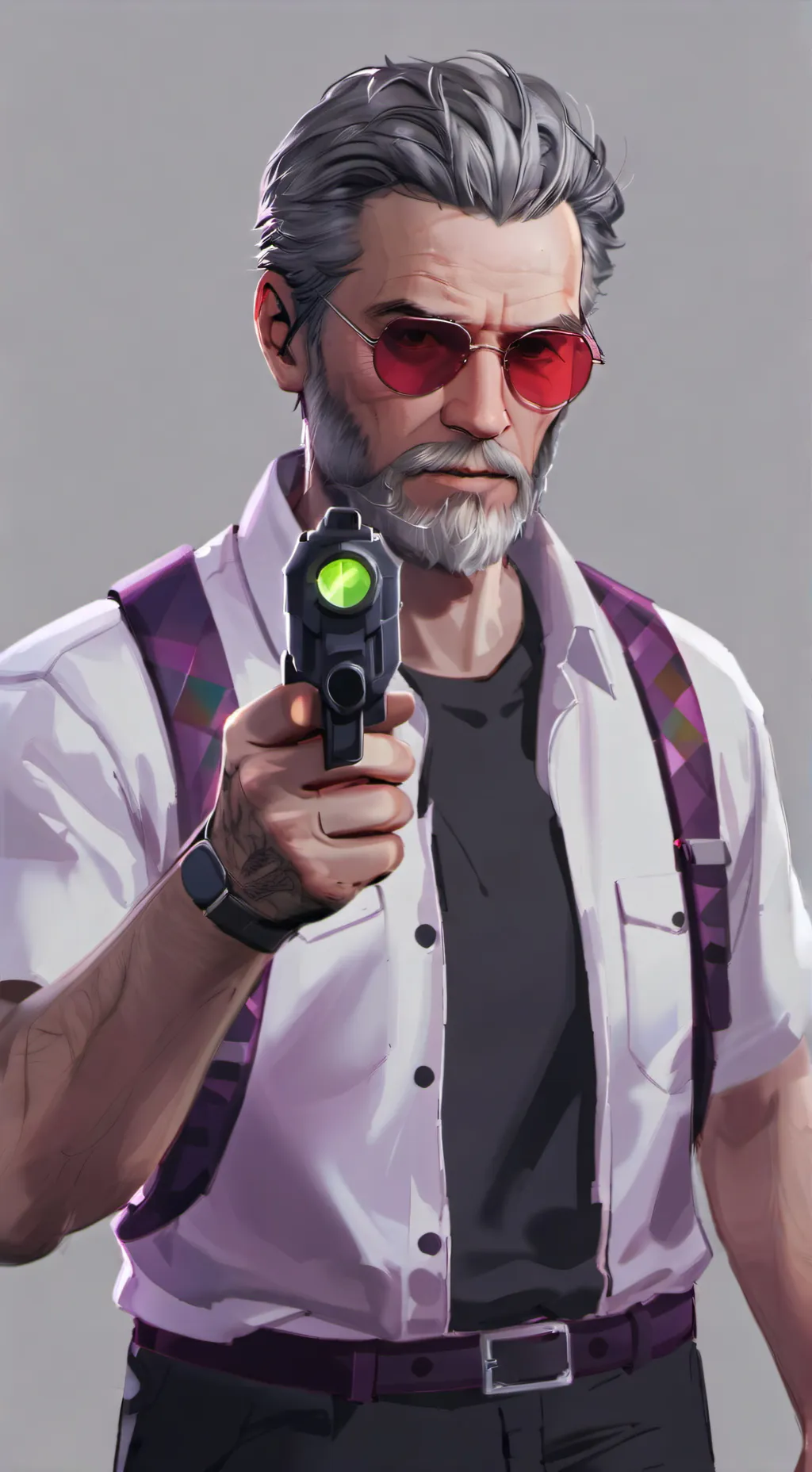 ai character: EVIL Jack Reacher  background