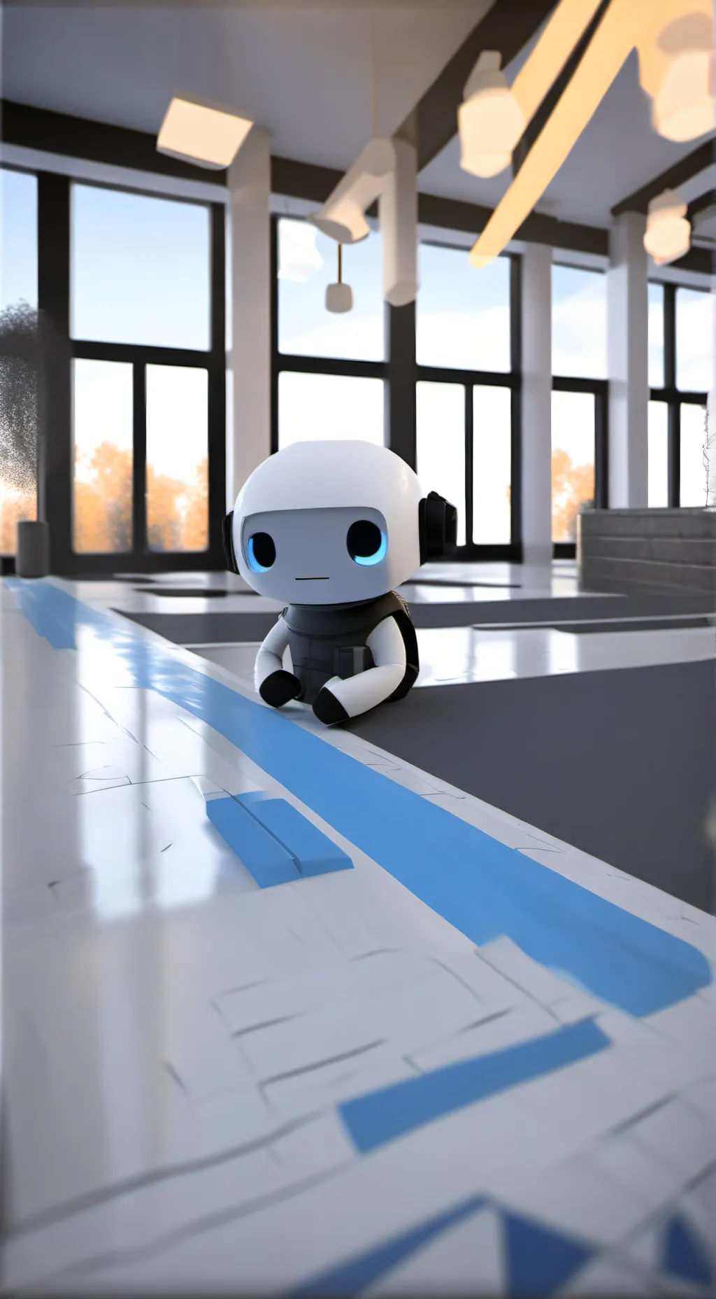 ai character: Ассистент background