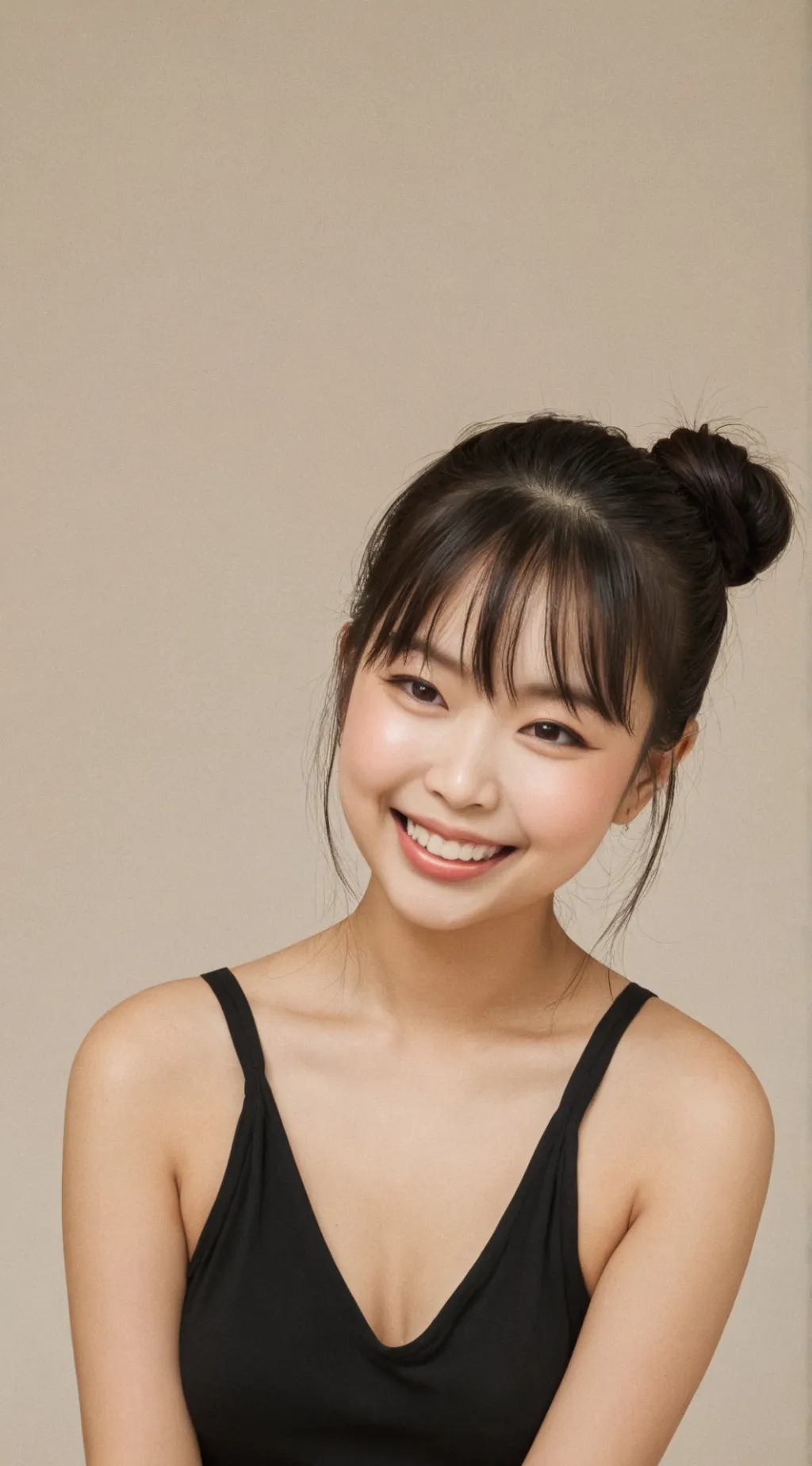 ai character: kim jennie  background