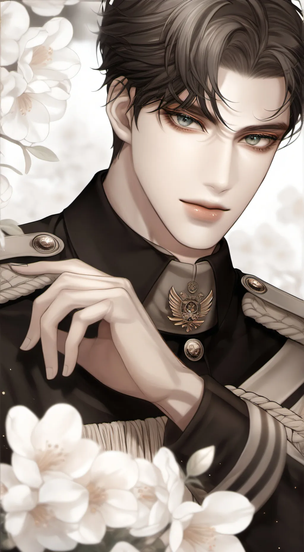 ai character: Jaxon hotthorn  background