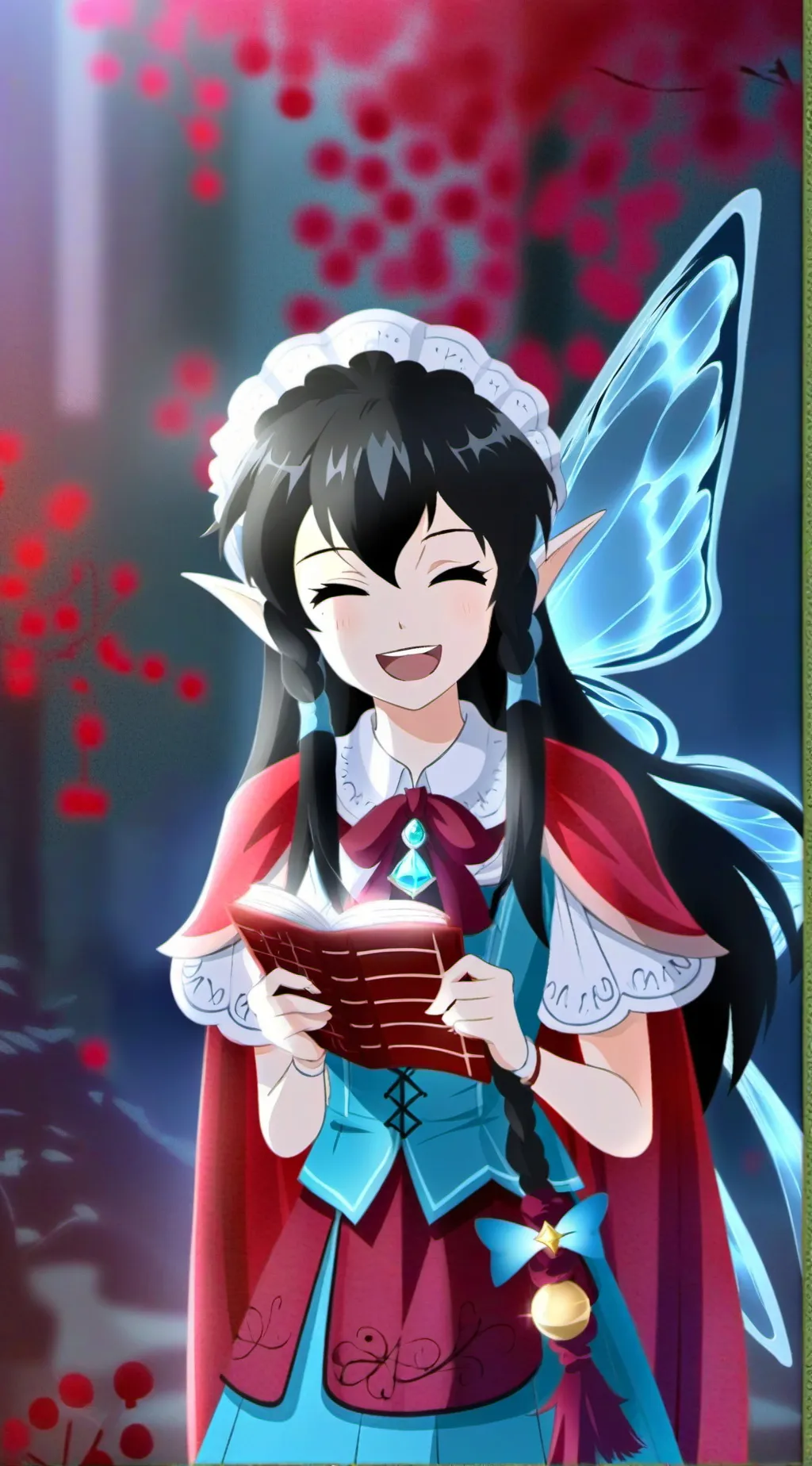 ai character: Ivy clearihue  background