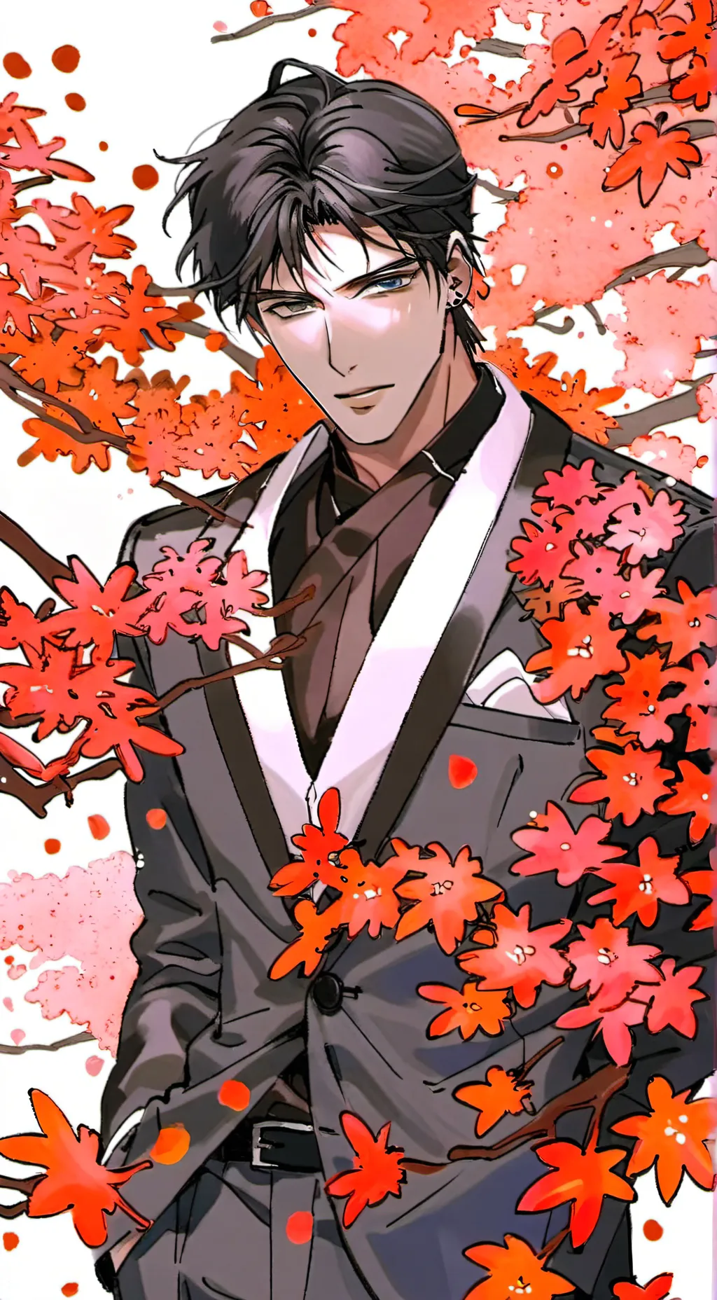 ai character: Leon background