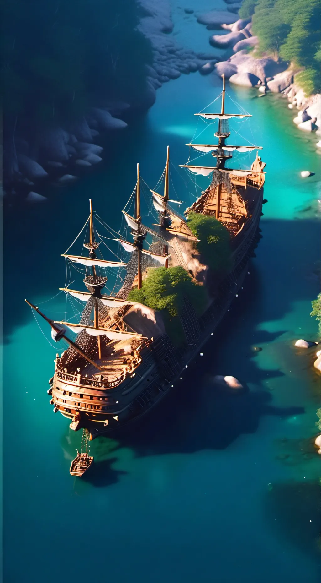 ai character: KNY PIRATES!!! background