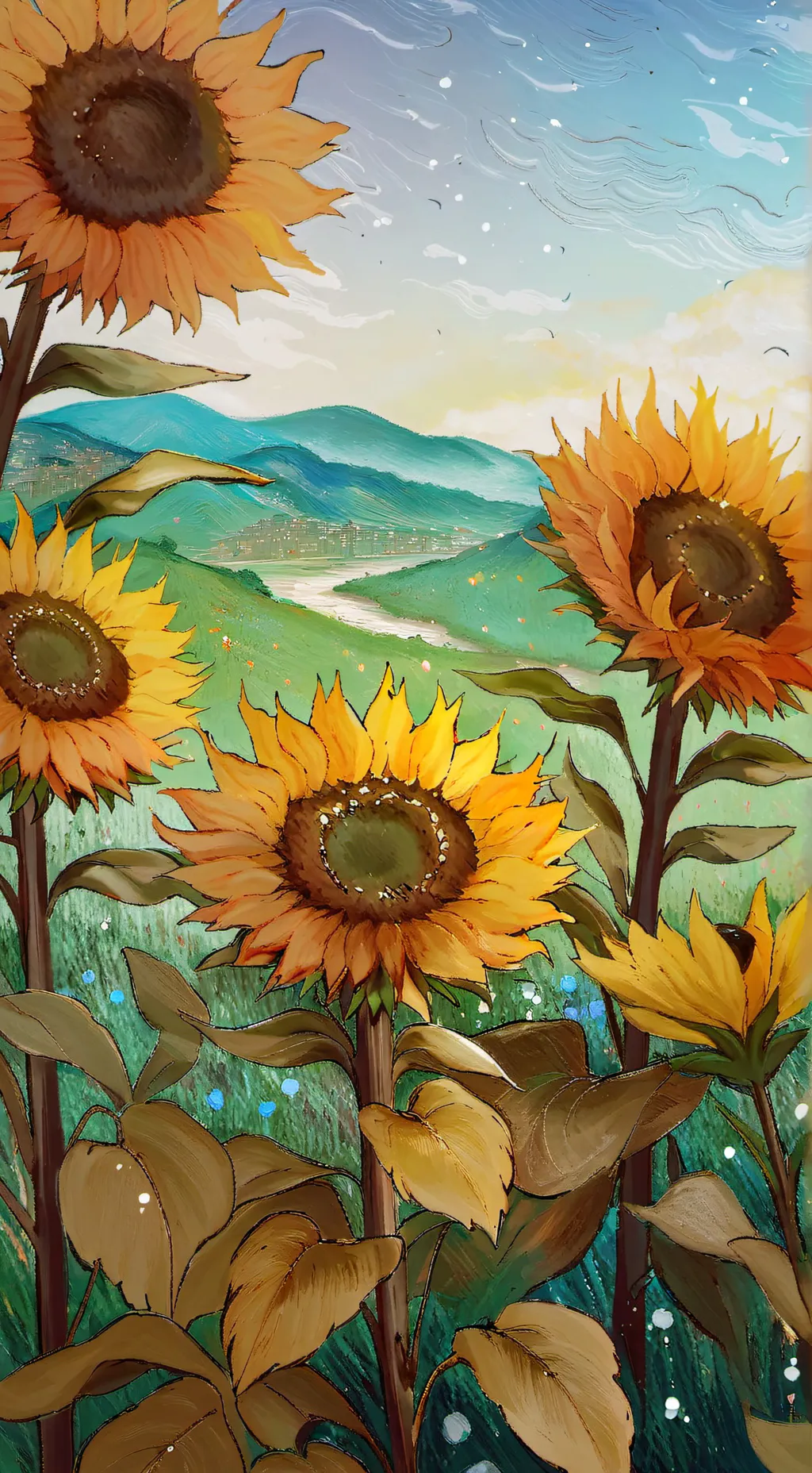 ai character: squid game guard background