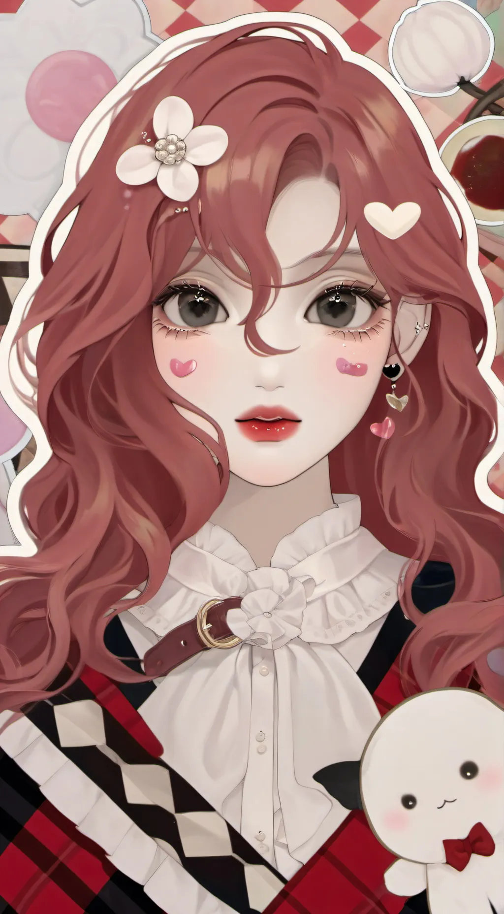 ai character: Melanie  background