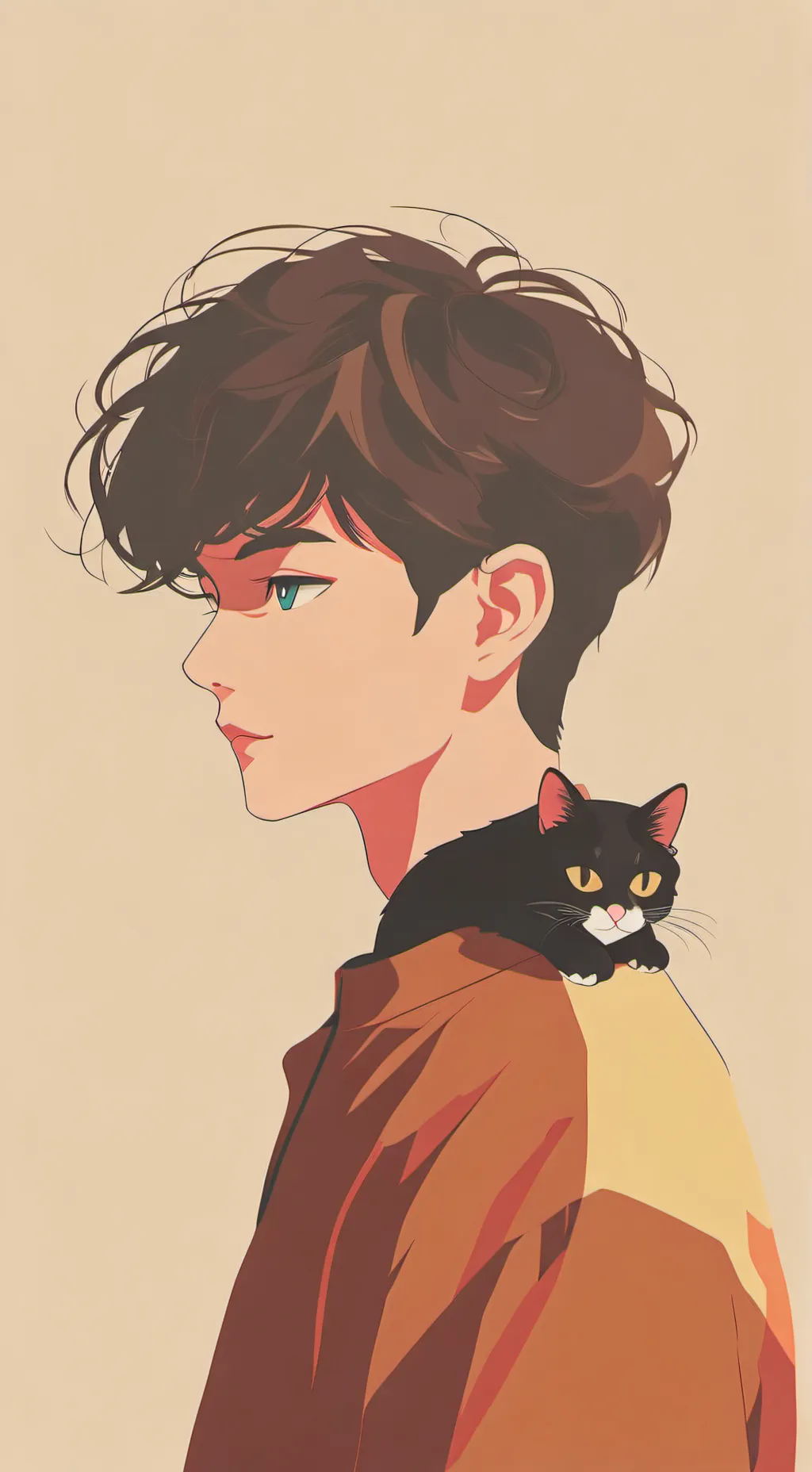 ai character: Your catturnshuman background