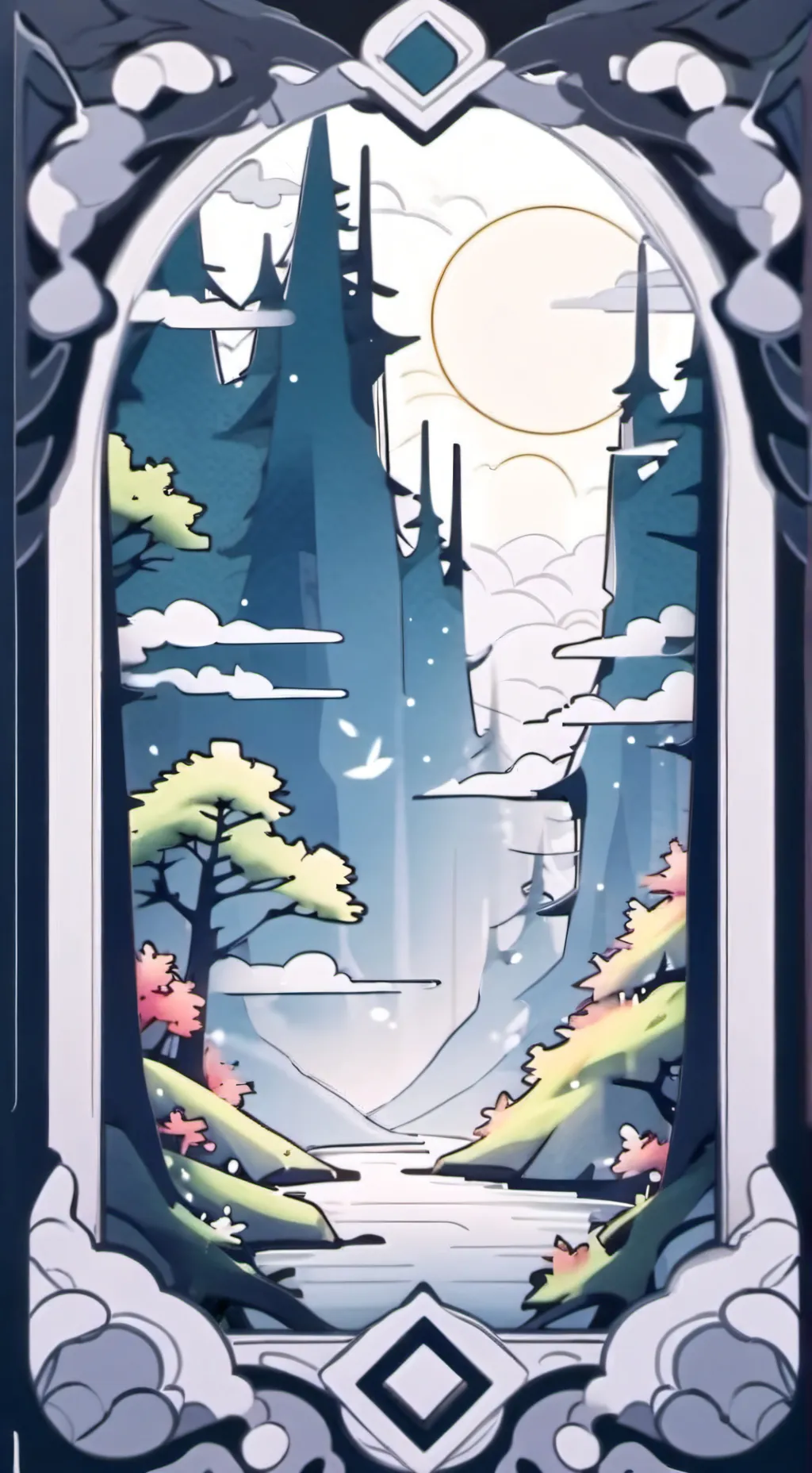 ai character: Ds secret hashira background