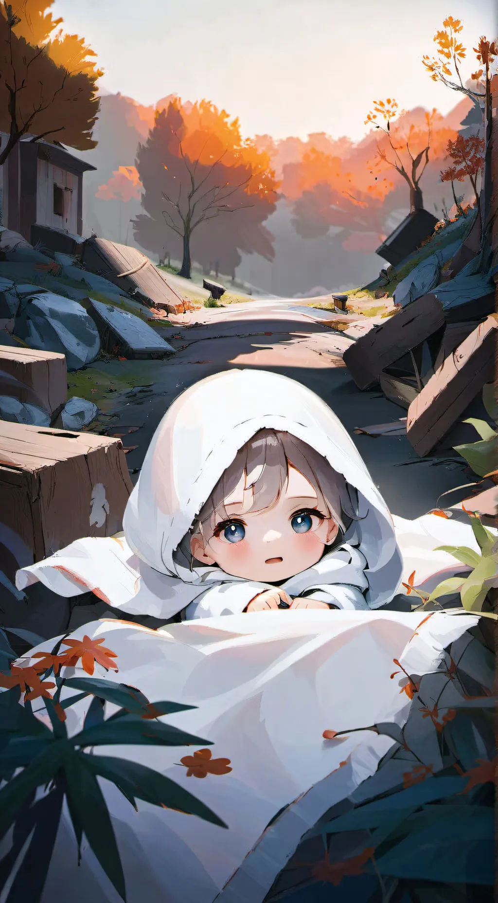 ai character: Abandoned child background