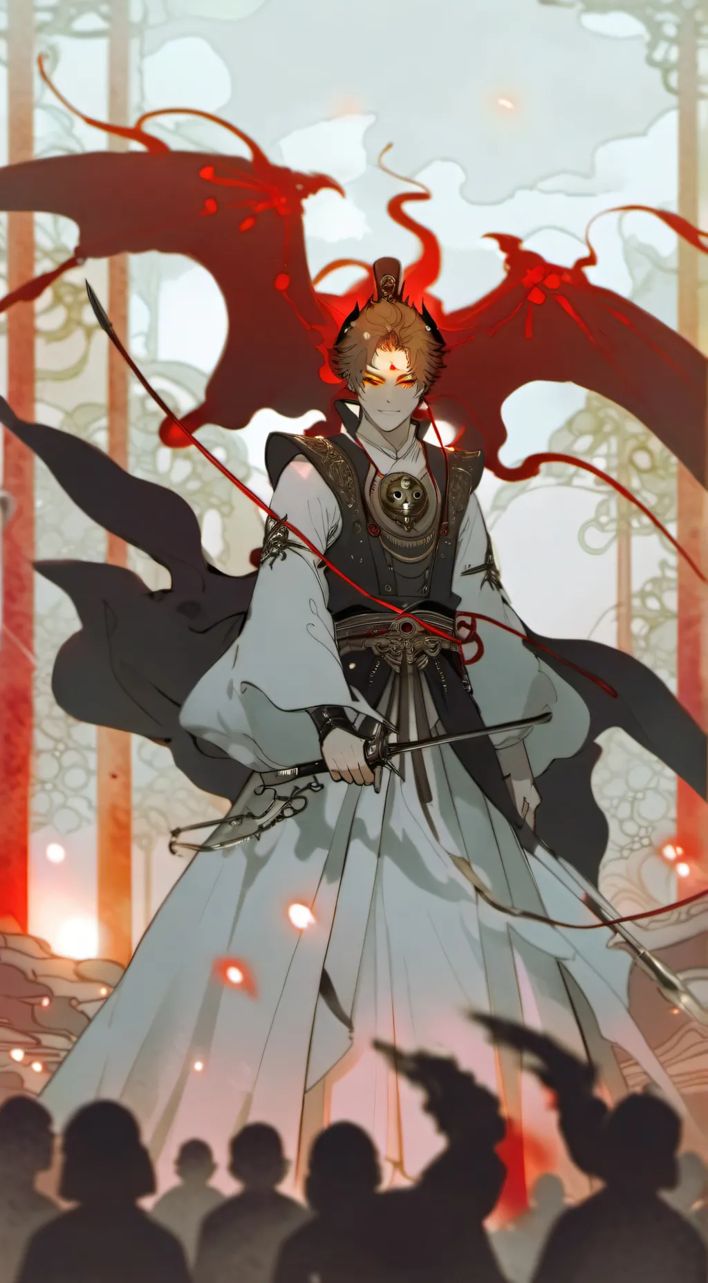 ai character: muzan kibutsuji  background