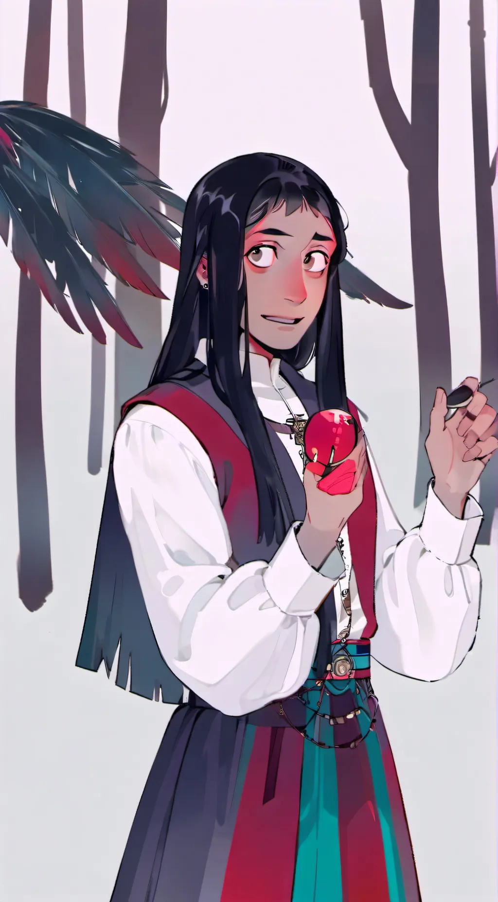 ai character: Abby  background