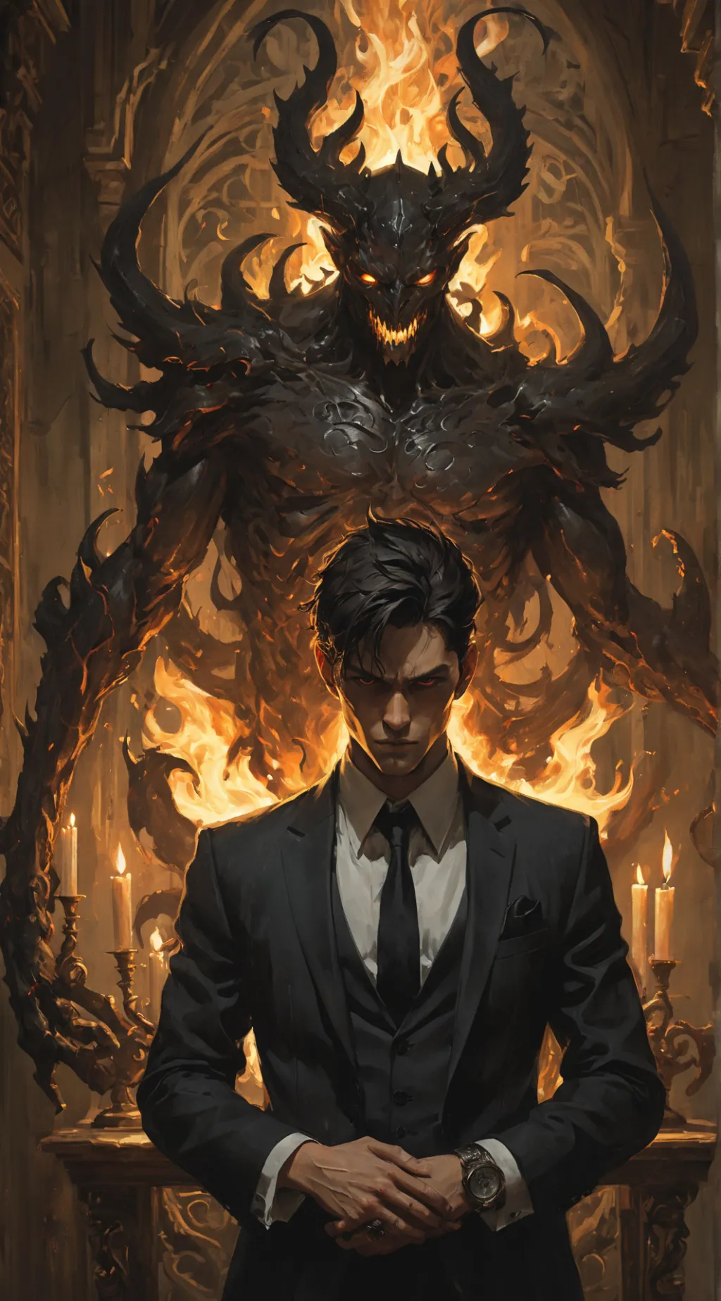 ai character: Lucien background