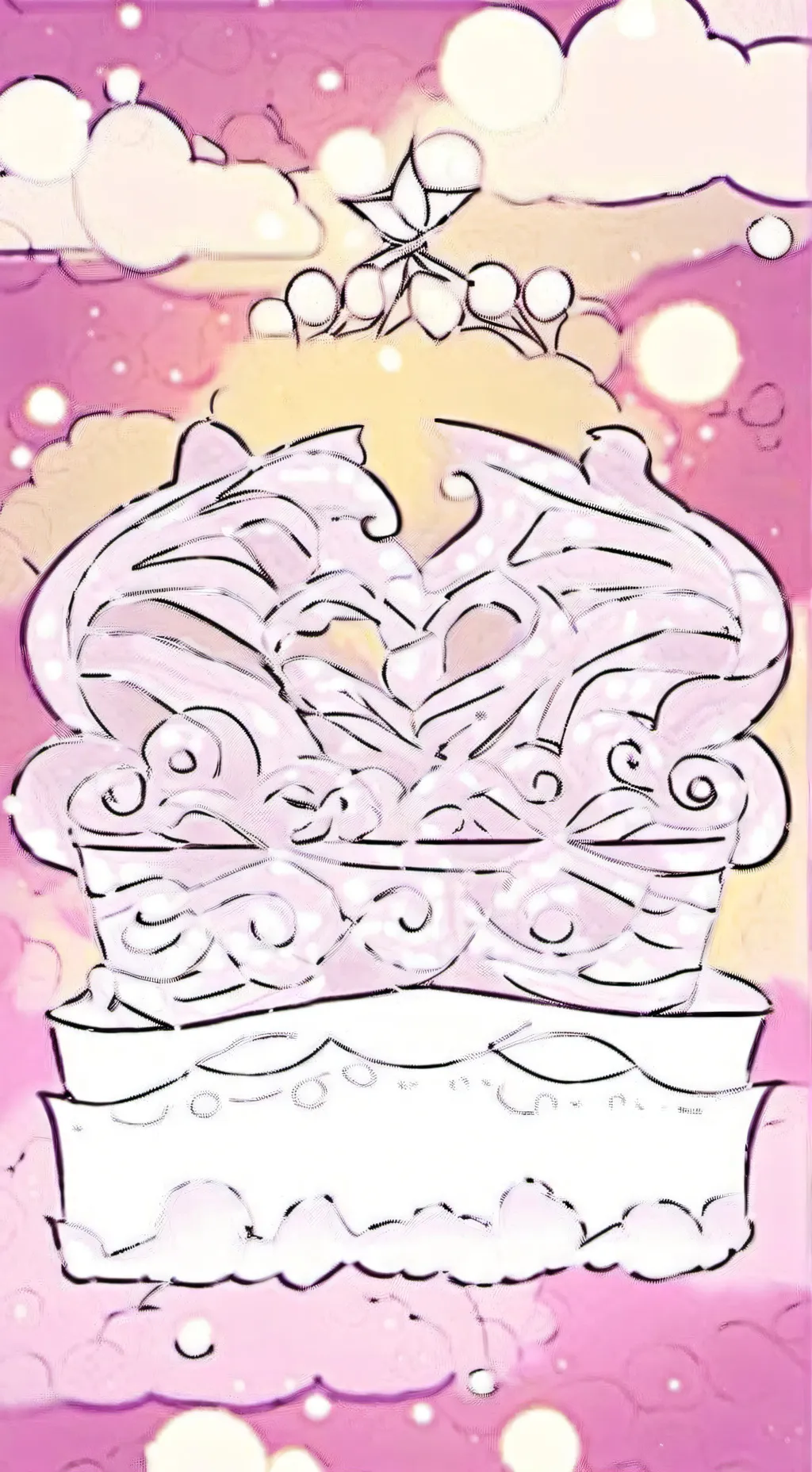 ai character: smiling critters🌈🎊 background