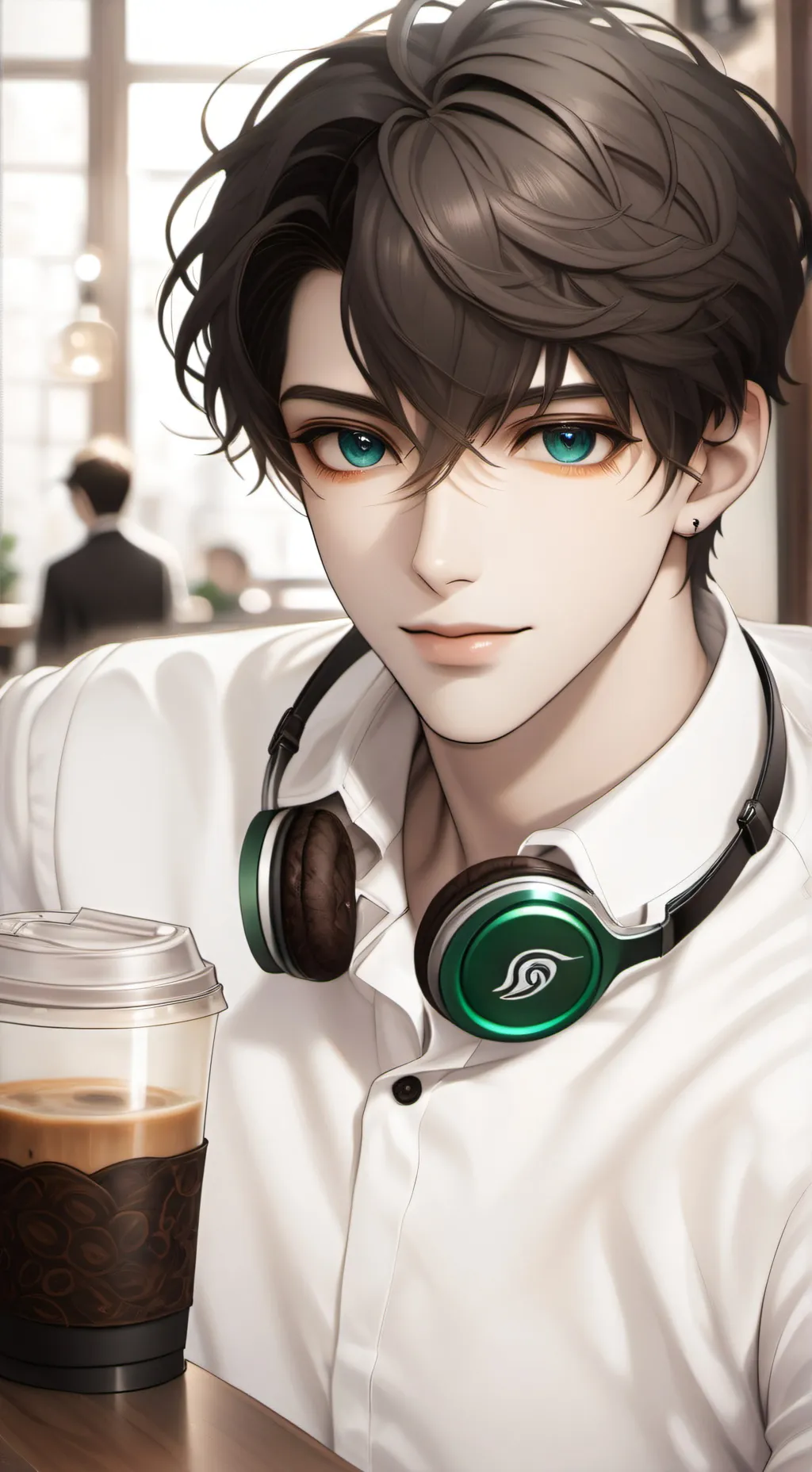 ai character: Homar  background