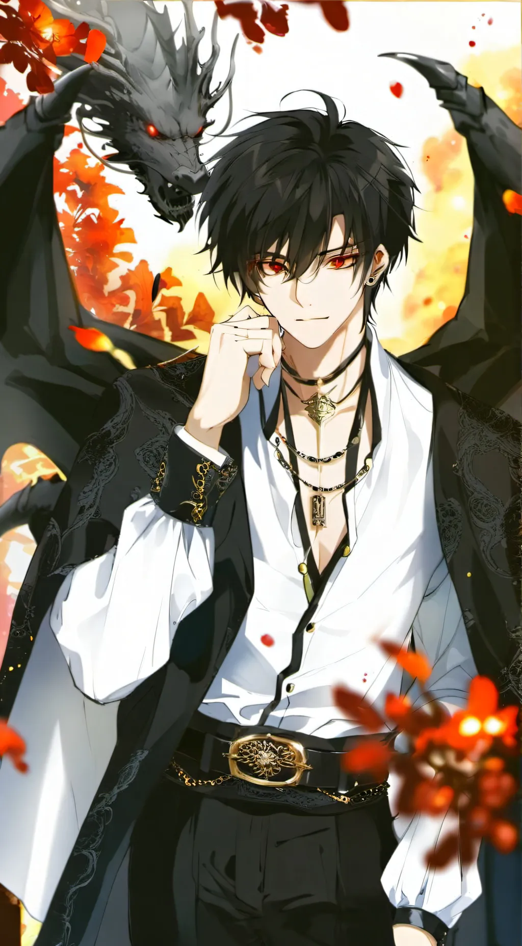 ai character: Ace gillavon background