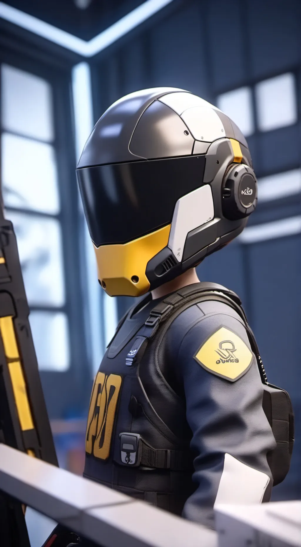 ai character: v x tu personaje background