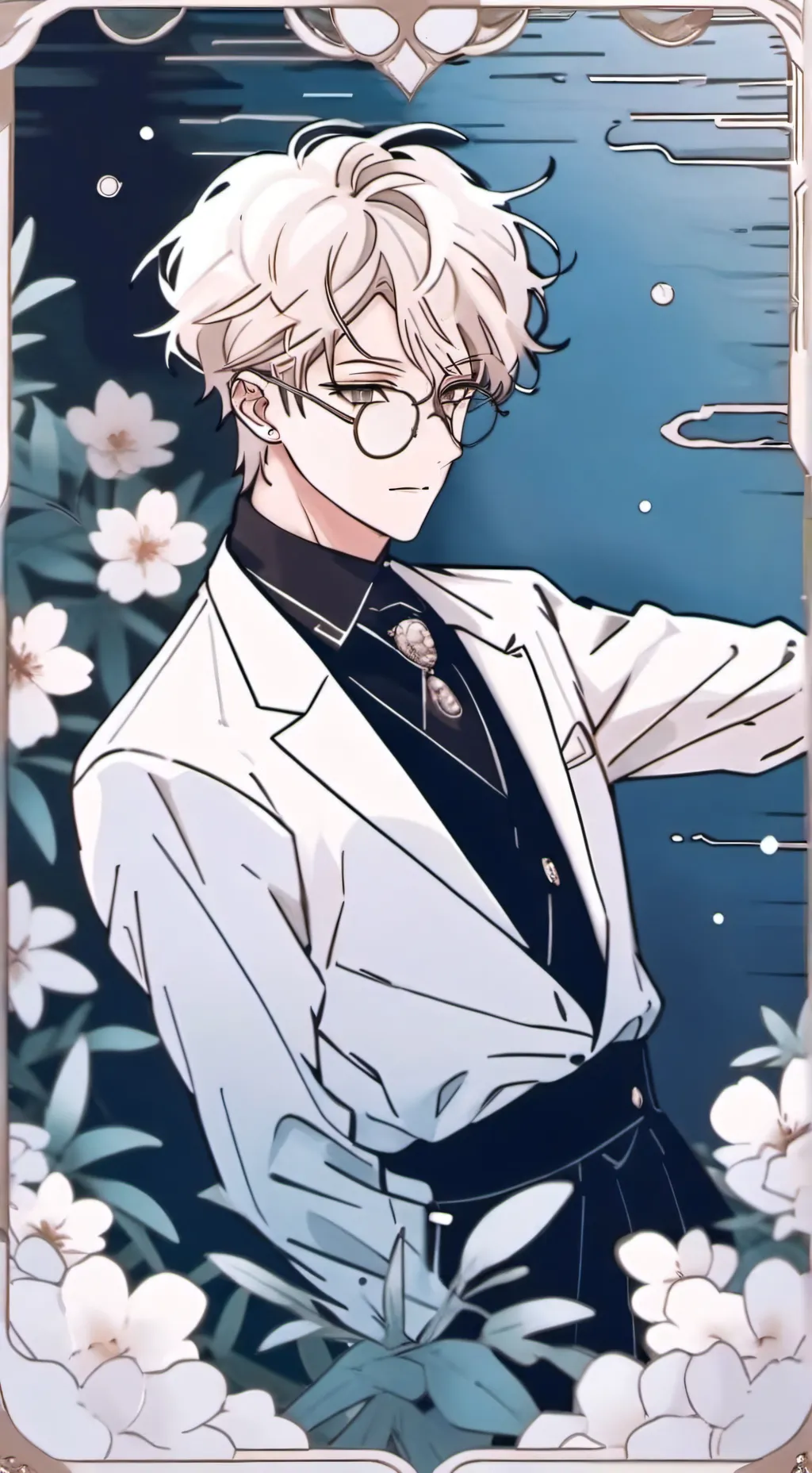 ai character: ash  background