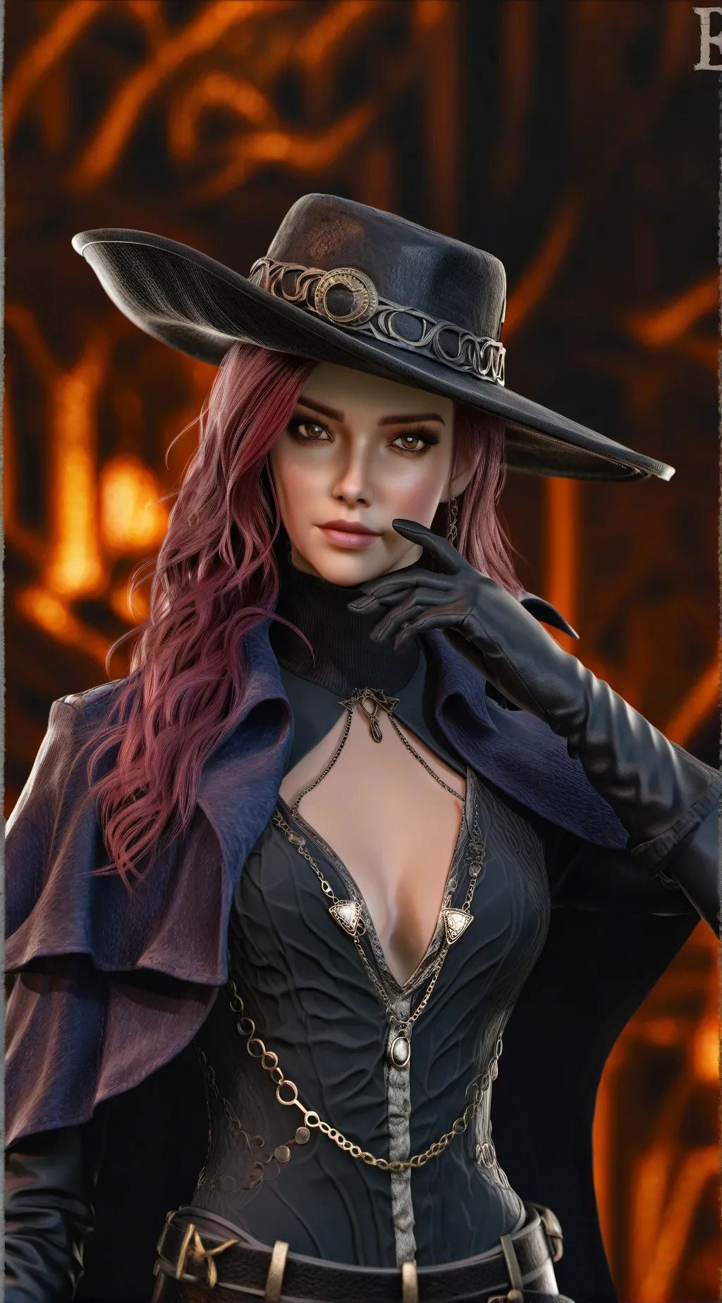 ai character: Reyna Anderson  background