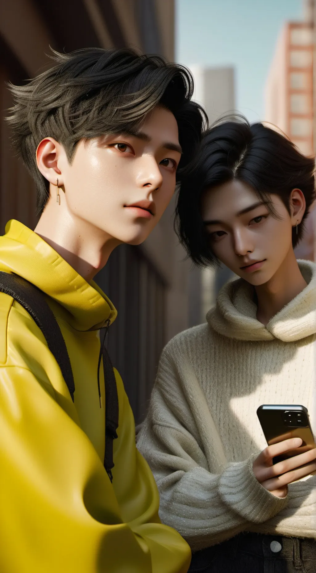 ai character: The Tech-Obsessed Date background