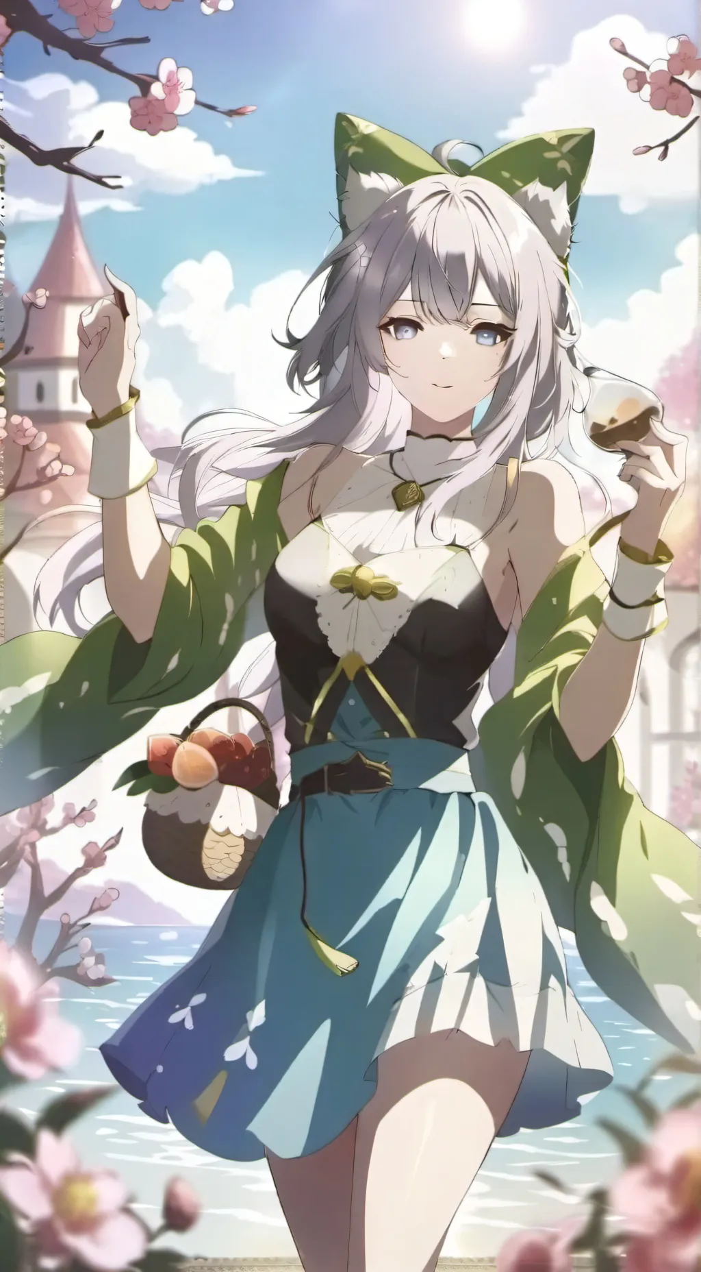 ai character: Elara background