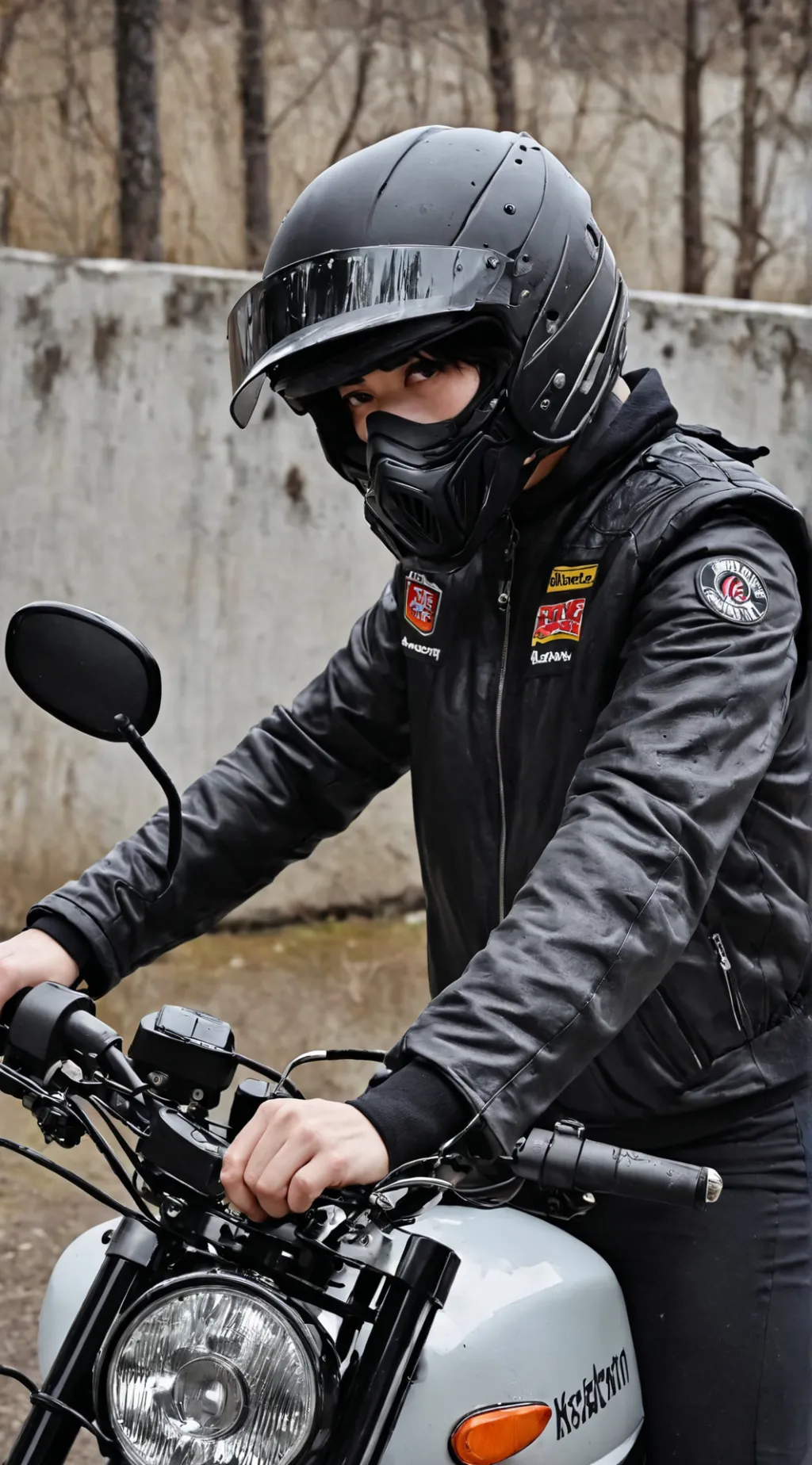 ai character: 𓆩Нилл𓆪 background