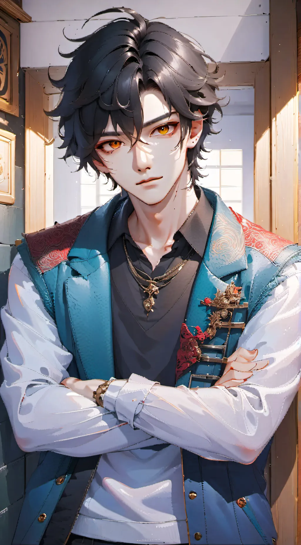 ai character: Edgy Paramour background