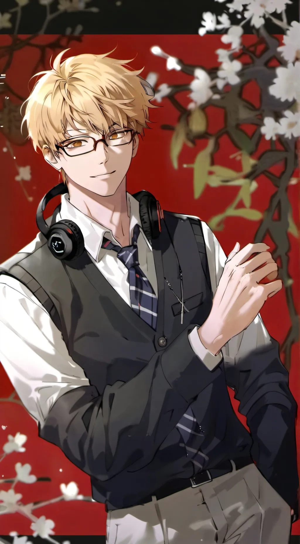 ai character: tsukishima kei background