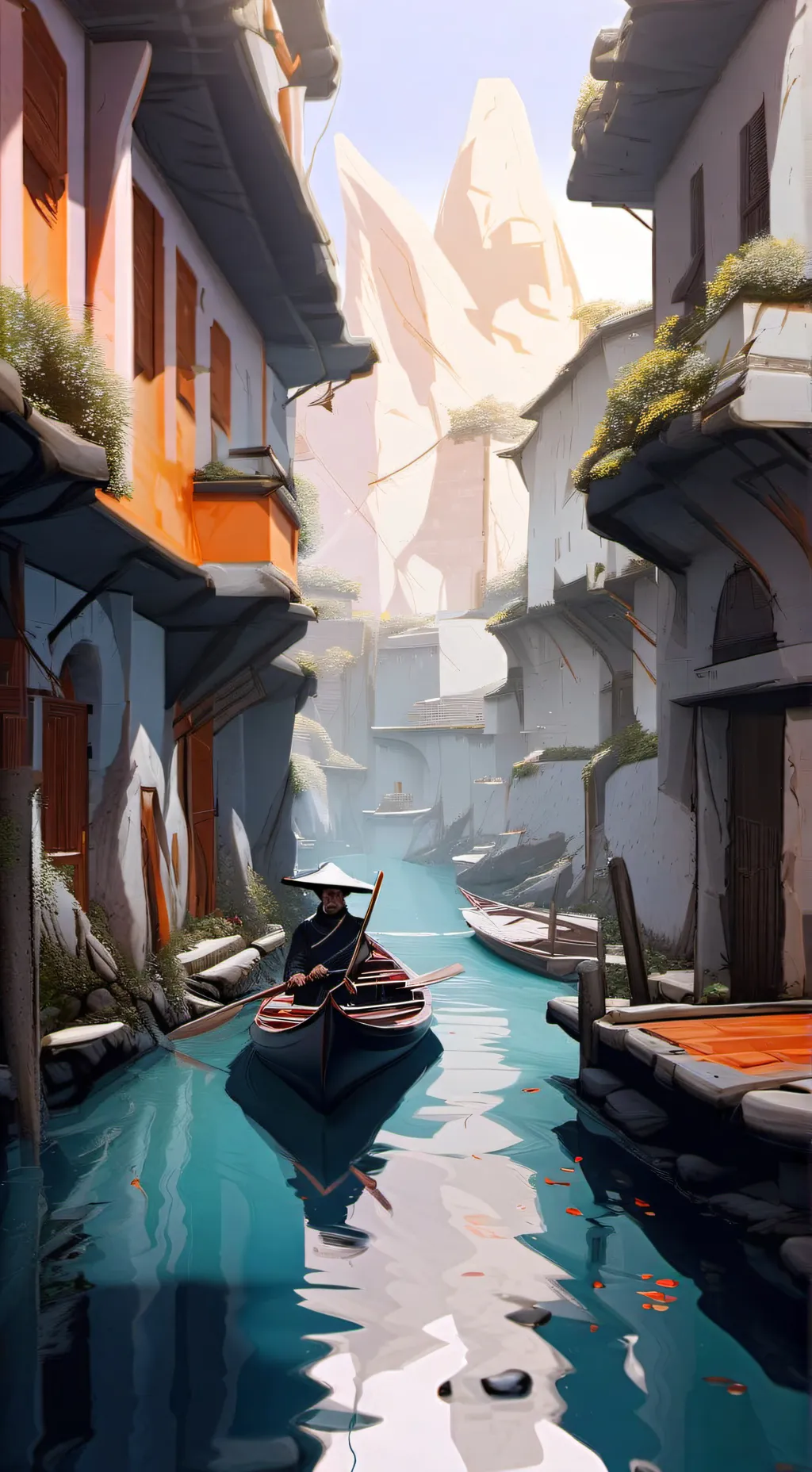 ai character: Ghost  background