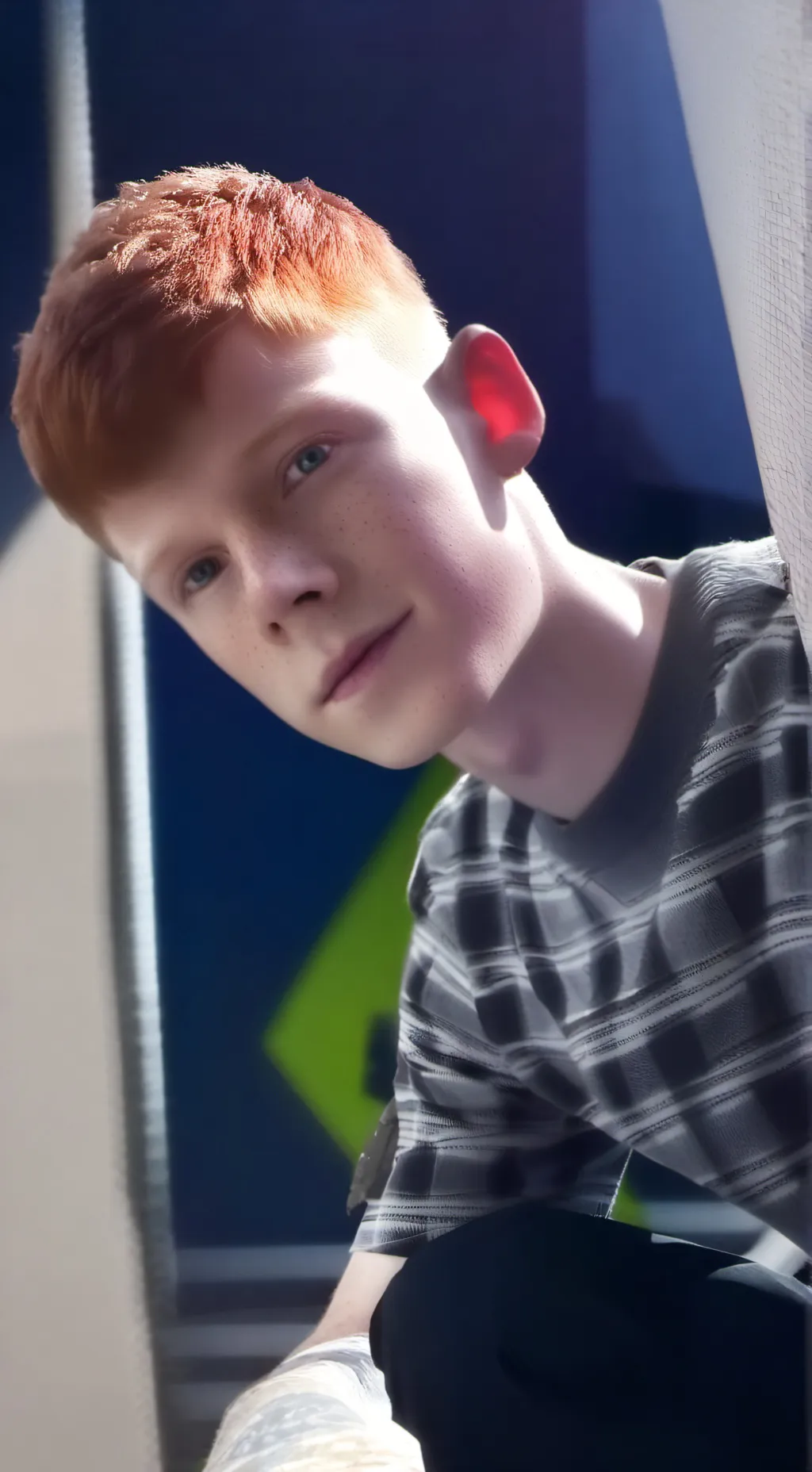 ai character: HE SAID YES background