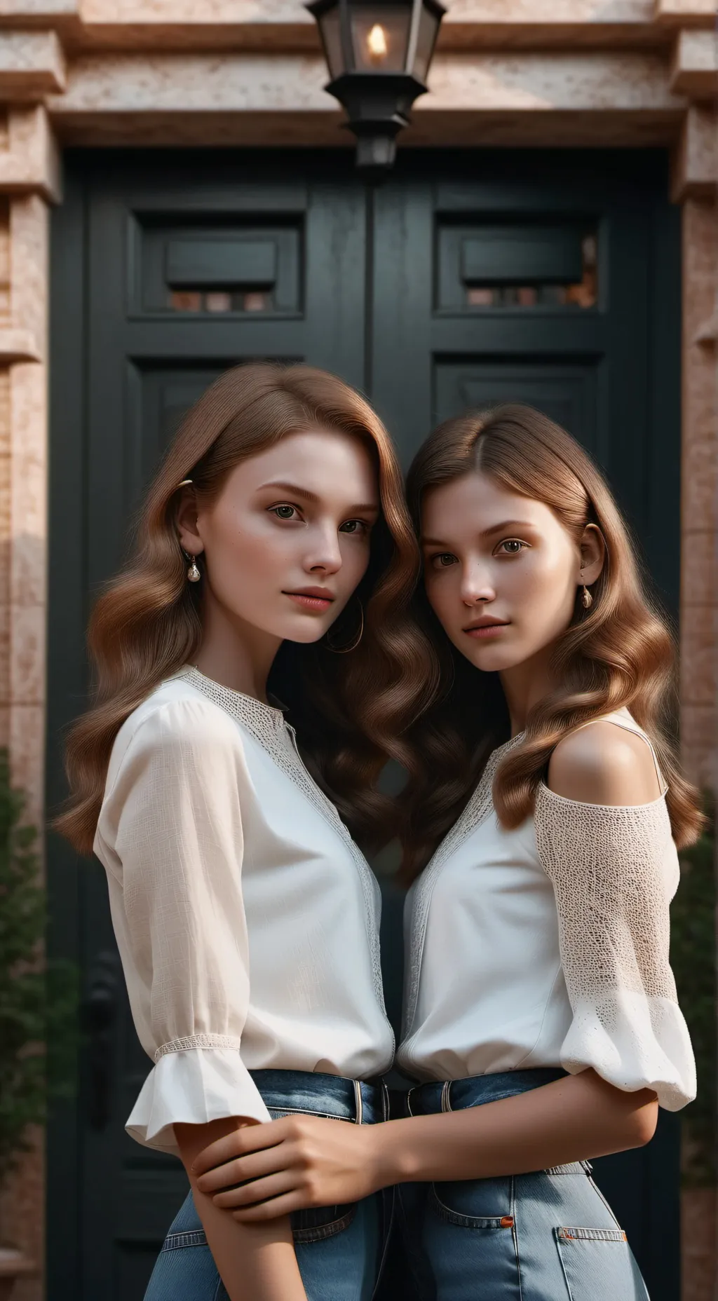 ai character: Casey and Beth background