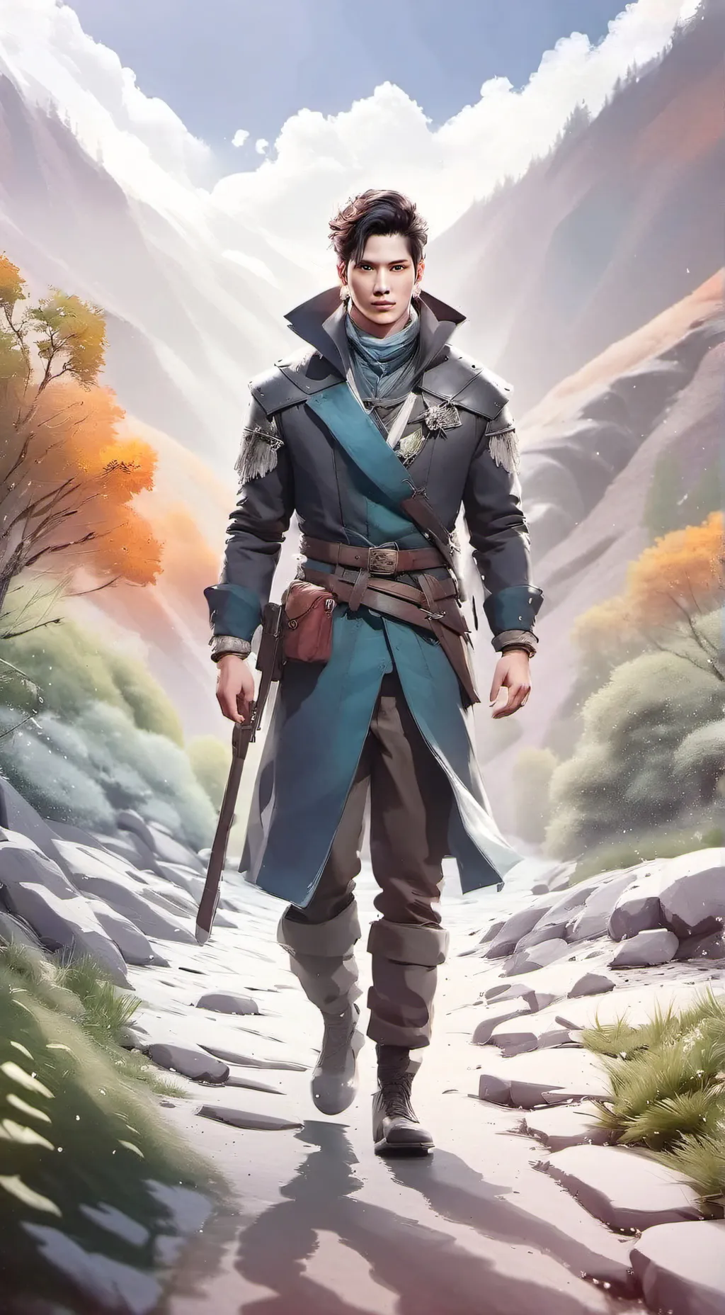 ai character: Nathaniel  background