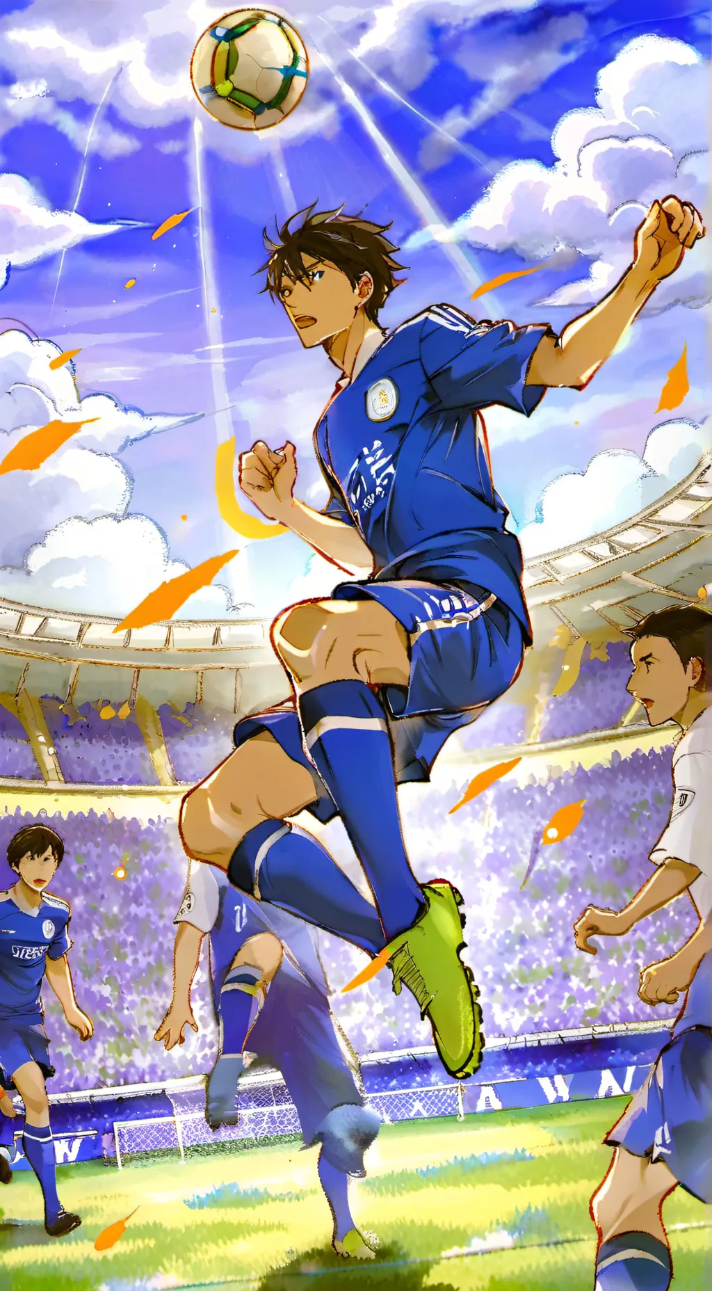 ai character: Bluelock Road Trip background