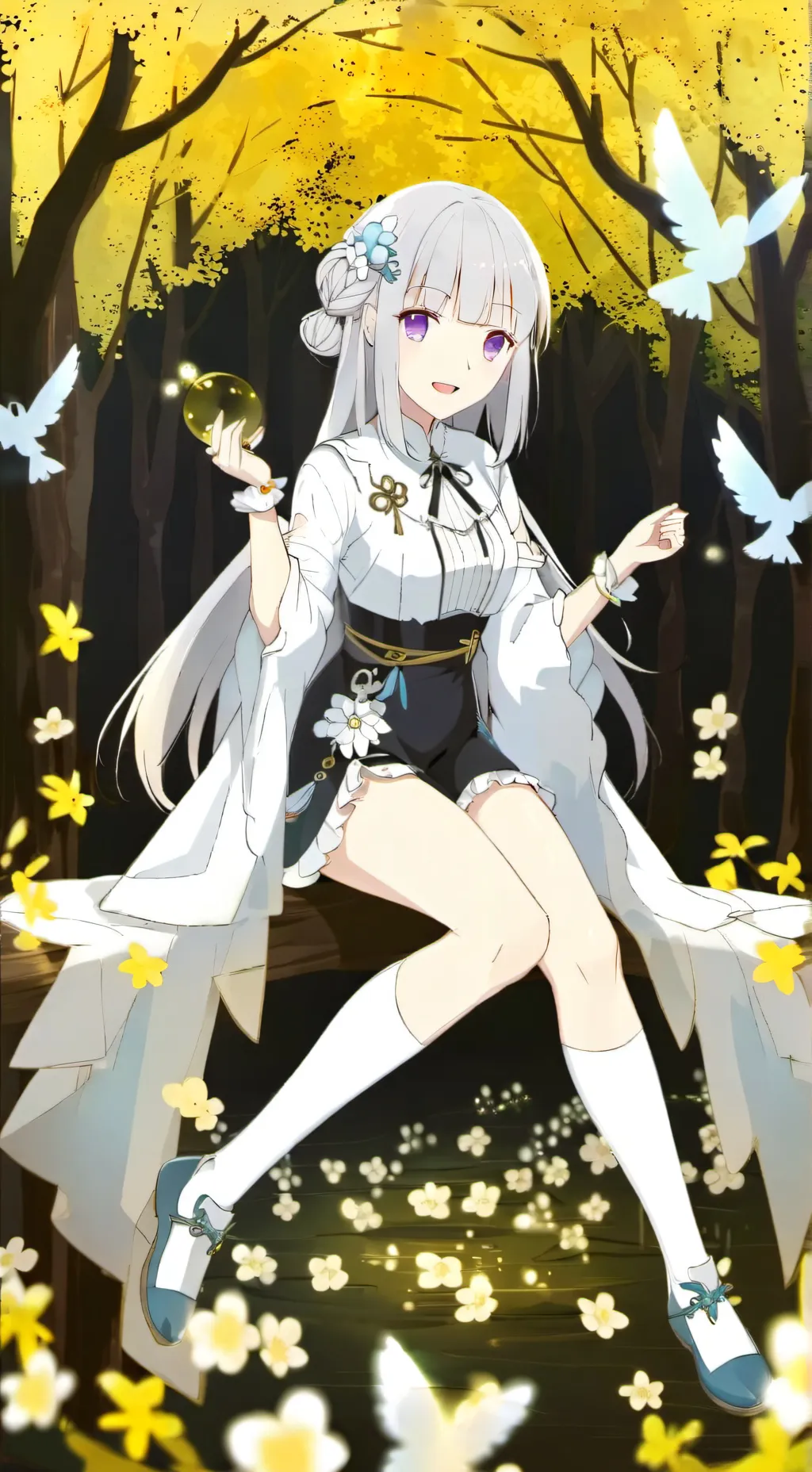 ai character: Emilia background