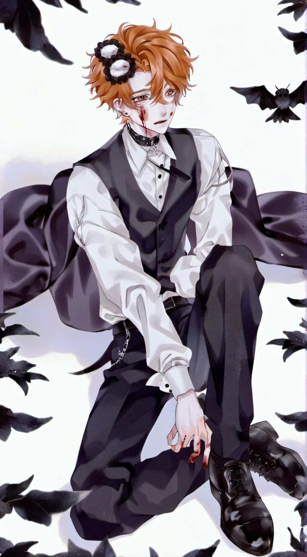 ai character: Zane🥀 background