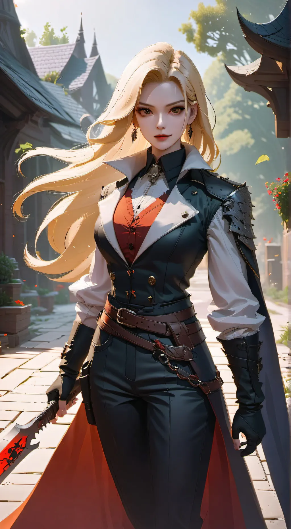 ai character: Grace background