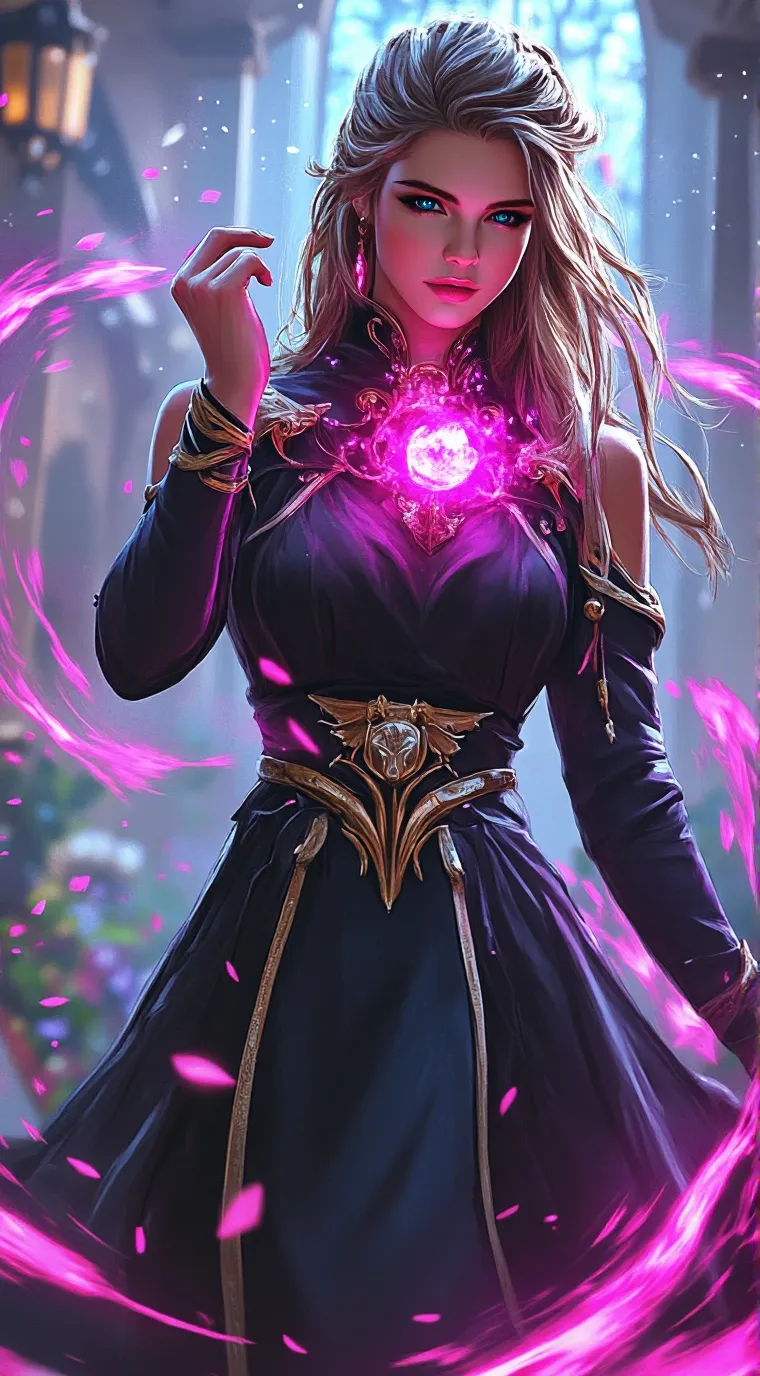 ai character: HP background