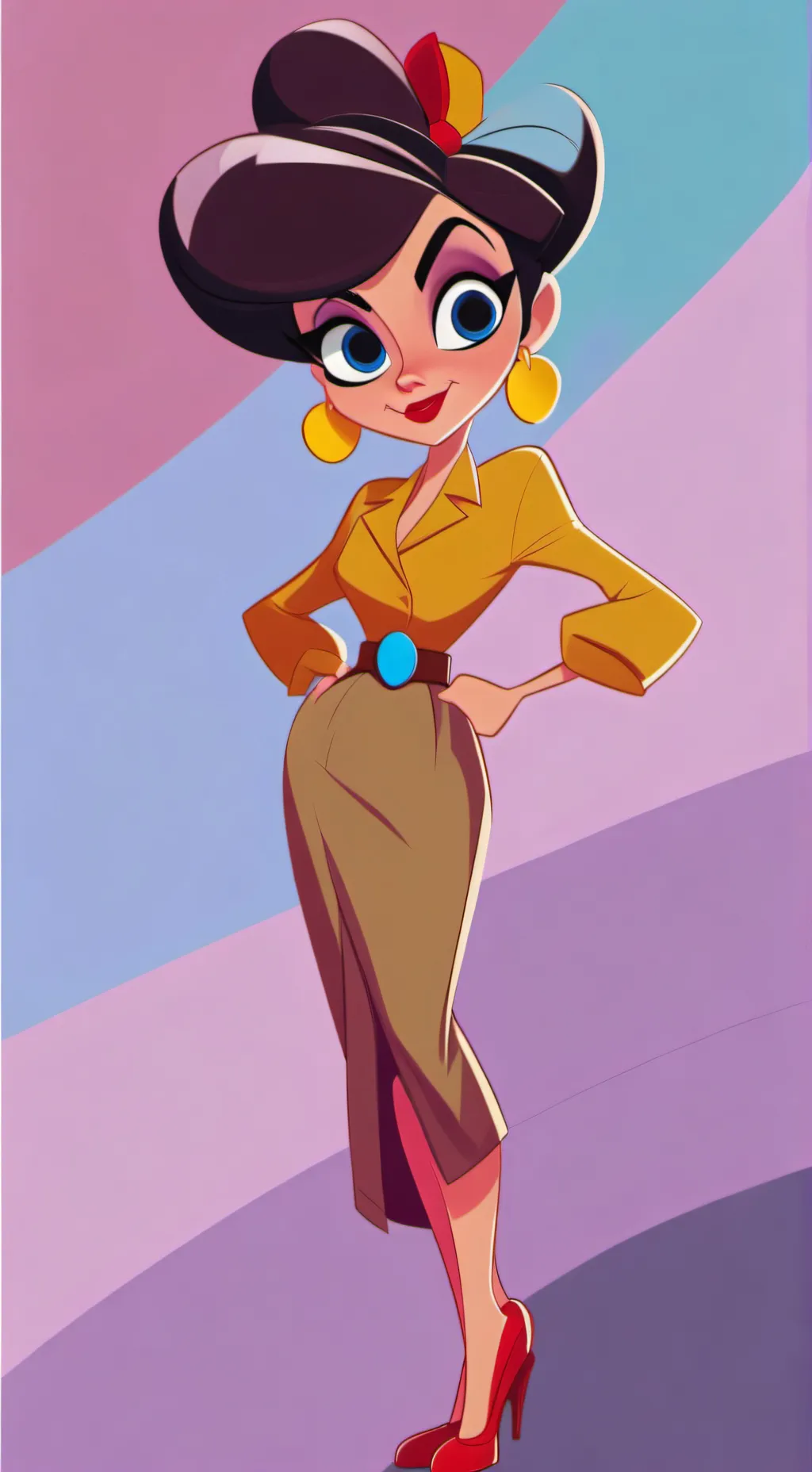 ai character: bella background