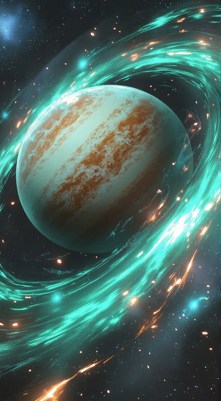 ai character: Saturn  background