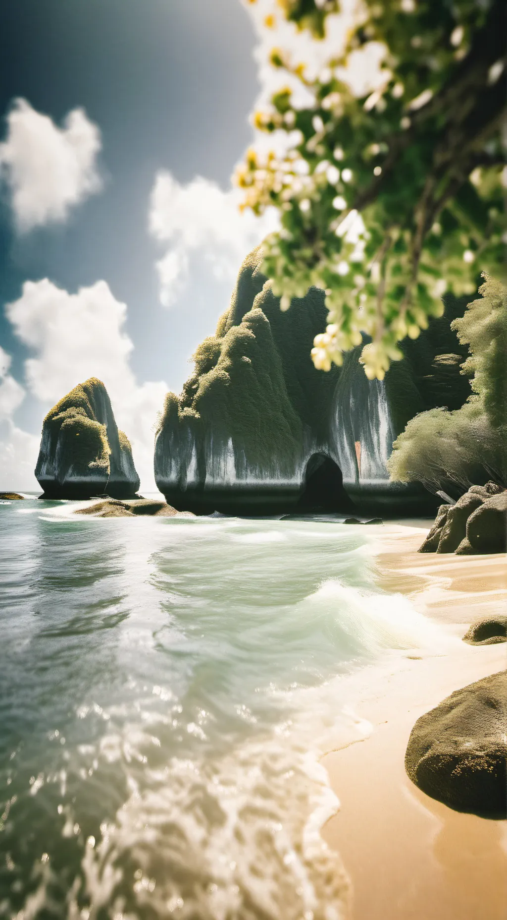 ai character: mha praia 🌴  background