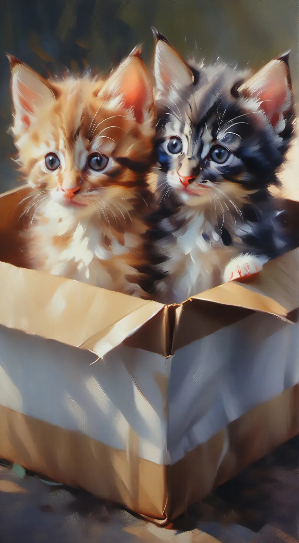 ai character: Luna And Poppy background